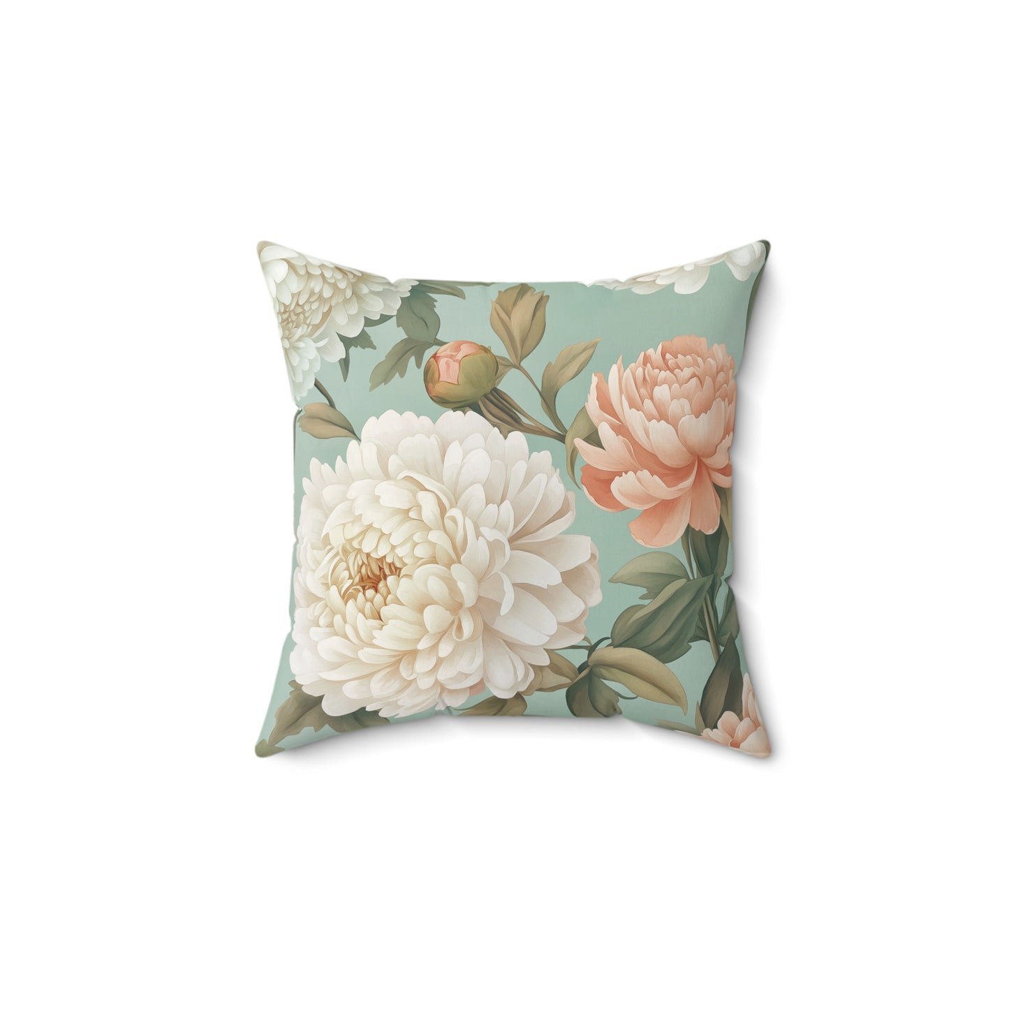 Floral Decorative Pillow Cover, Cozy Home Accent, Gifts for Her, Floral Couch Pillow, Living Room Decor, Boho Bedroom