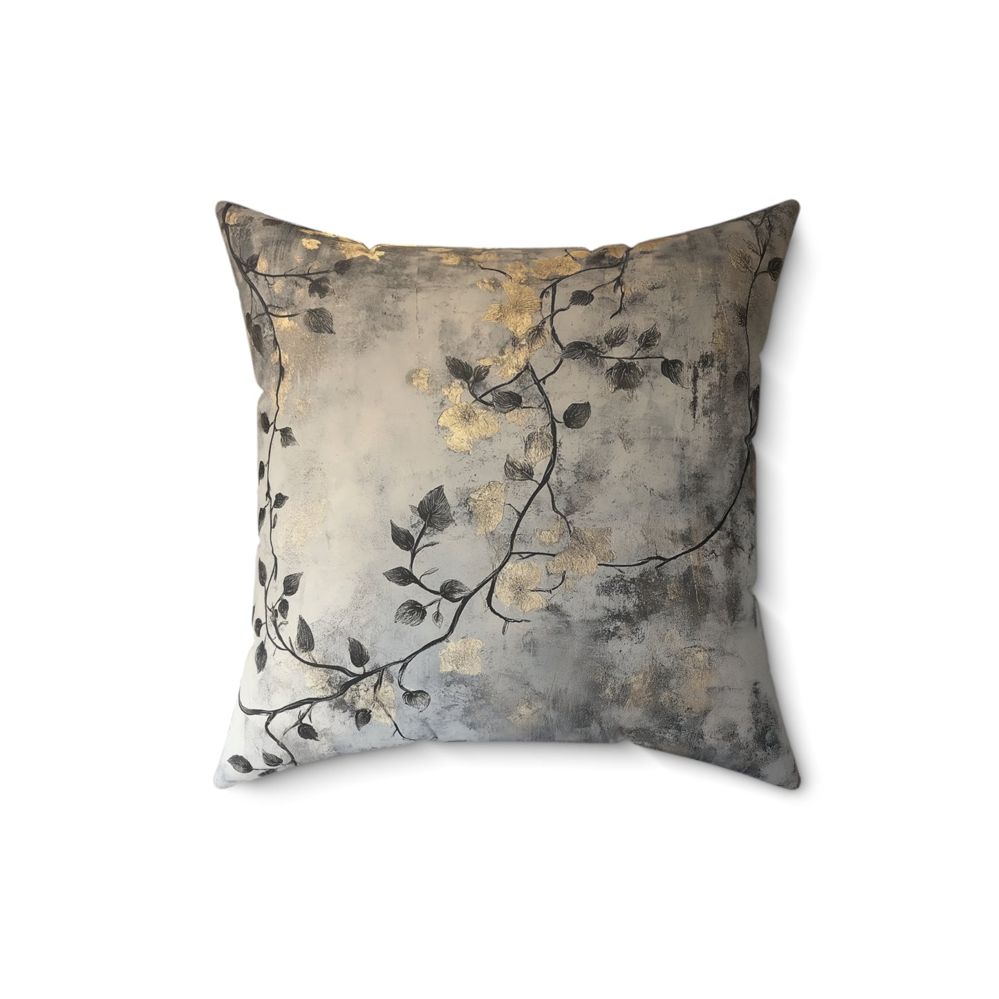 Elegant Floral Throw Pillow, Cozy Home Decor, Gift for Home Lovers, Modern Accent Pillow, Housewarming Decoration