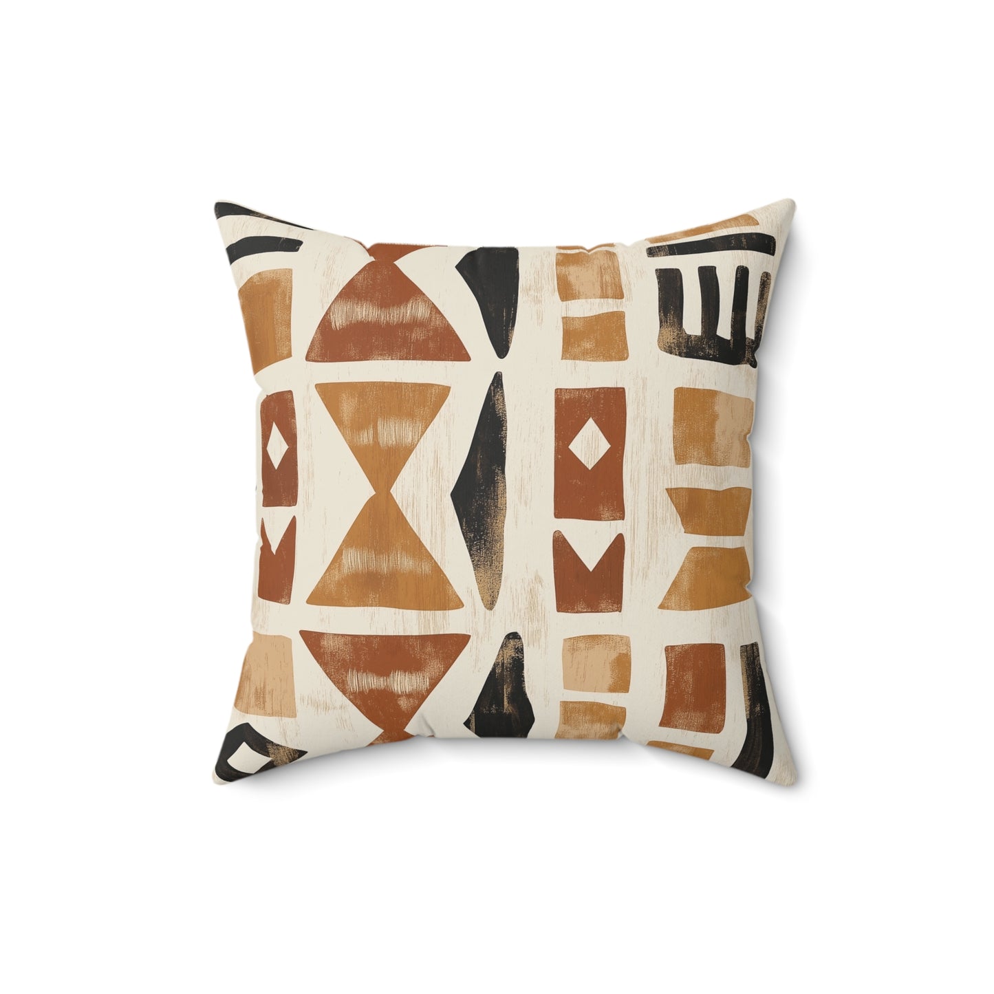 Bohemian Print Throw Pillow
