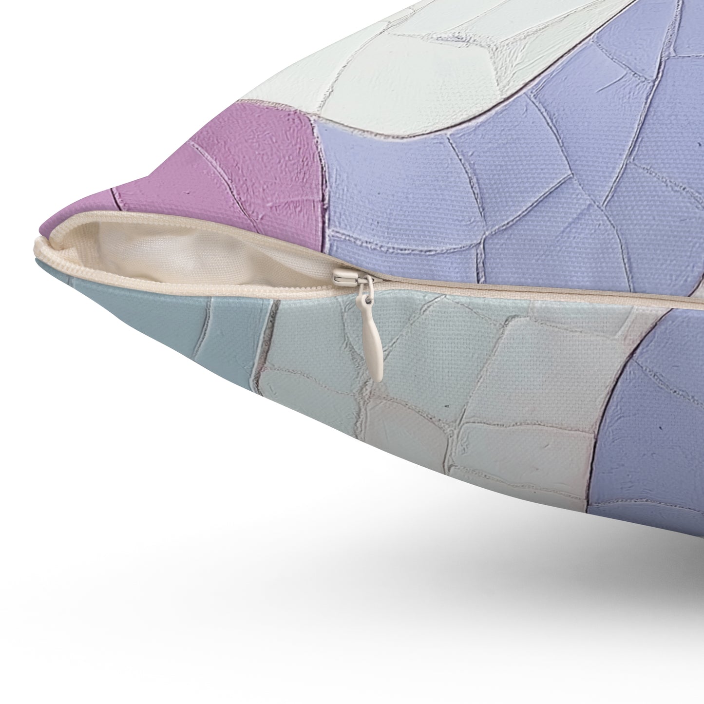 Abstract Pastel Pillow, Cozy Home Decor, Modern Accent Cushion, Gift for Her, Soft Bedroom Pillow