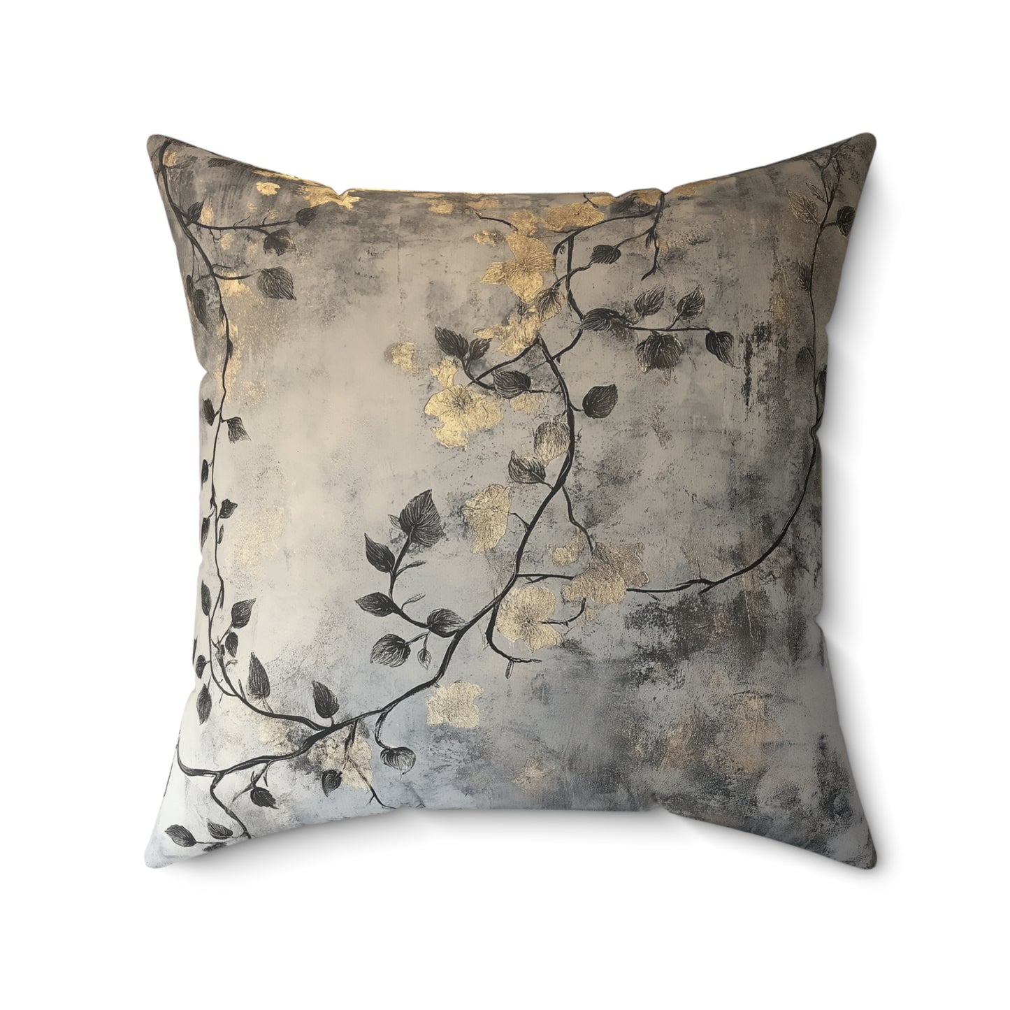 Elegant Floral Throw Pillow, Cozy Home Decor, Gift for Home Lovers, Modern Accent Pillow, Housewarming Decoration