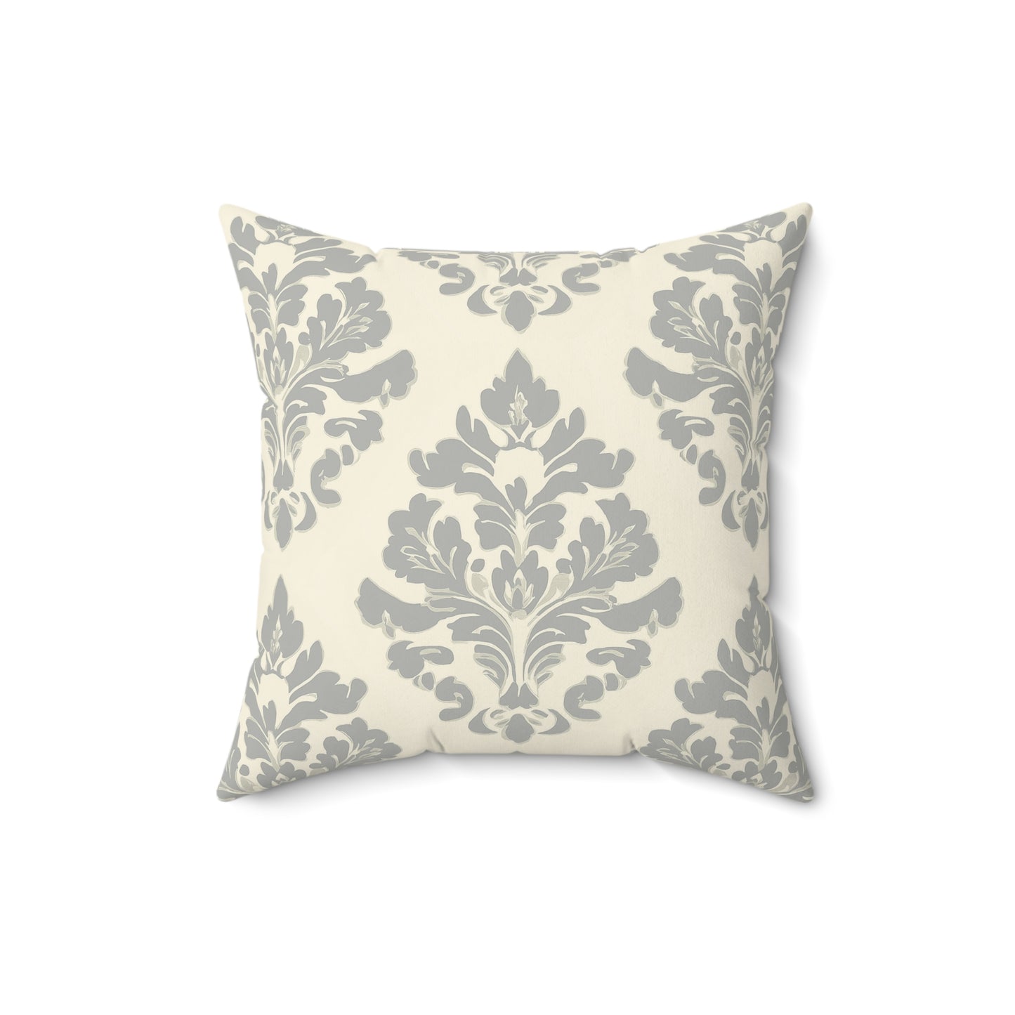 Elegant Damask Decorative Throw Pillow, Home Decor, Couch Cushion, Gifts for Her, Bedroom Accent