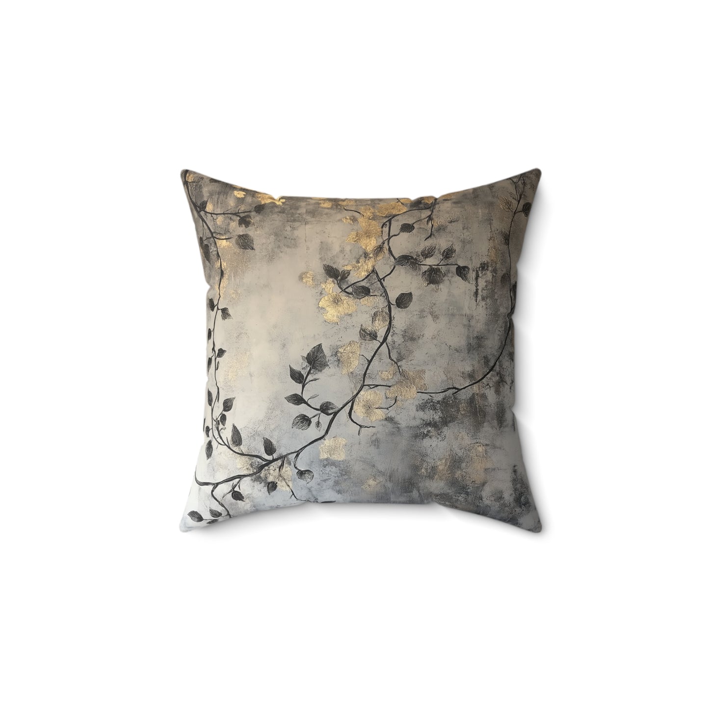 Elegant Floral Throw Pillow, Cozy Home Decor, Gift for Home Lovers, Modern Accent Pillow, Housewarming Decoration
