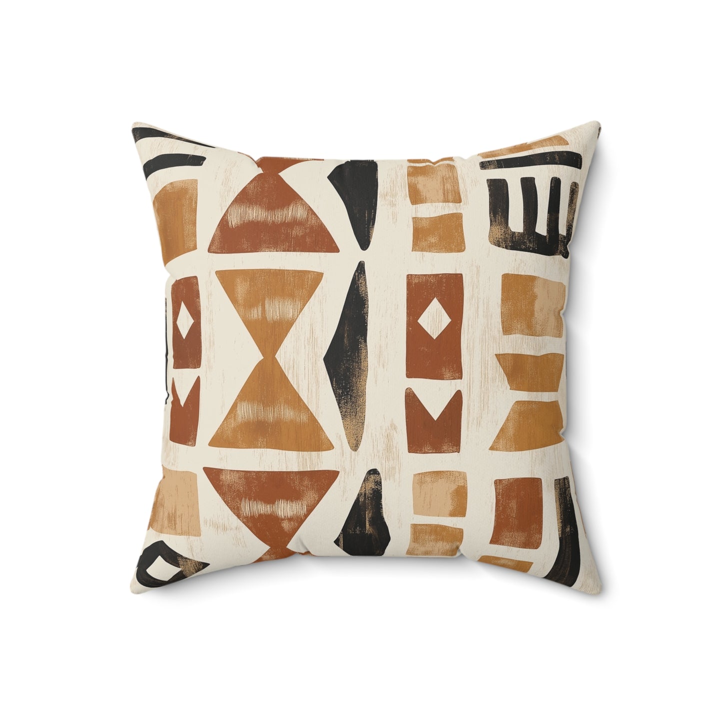 Bohemian Print Throw Pillow