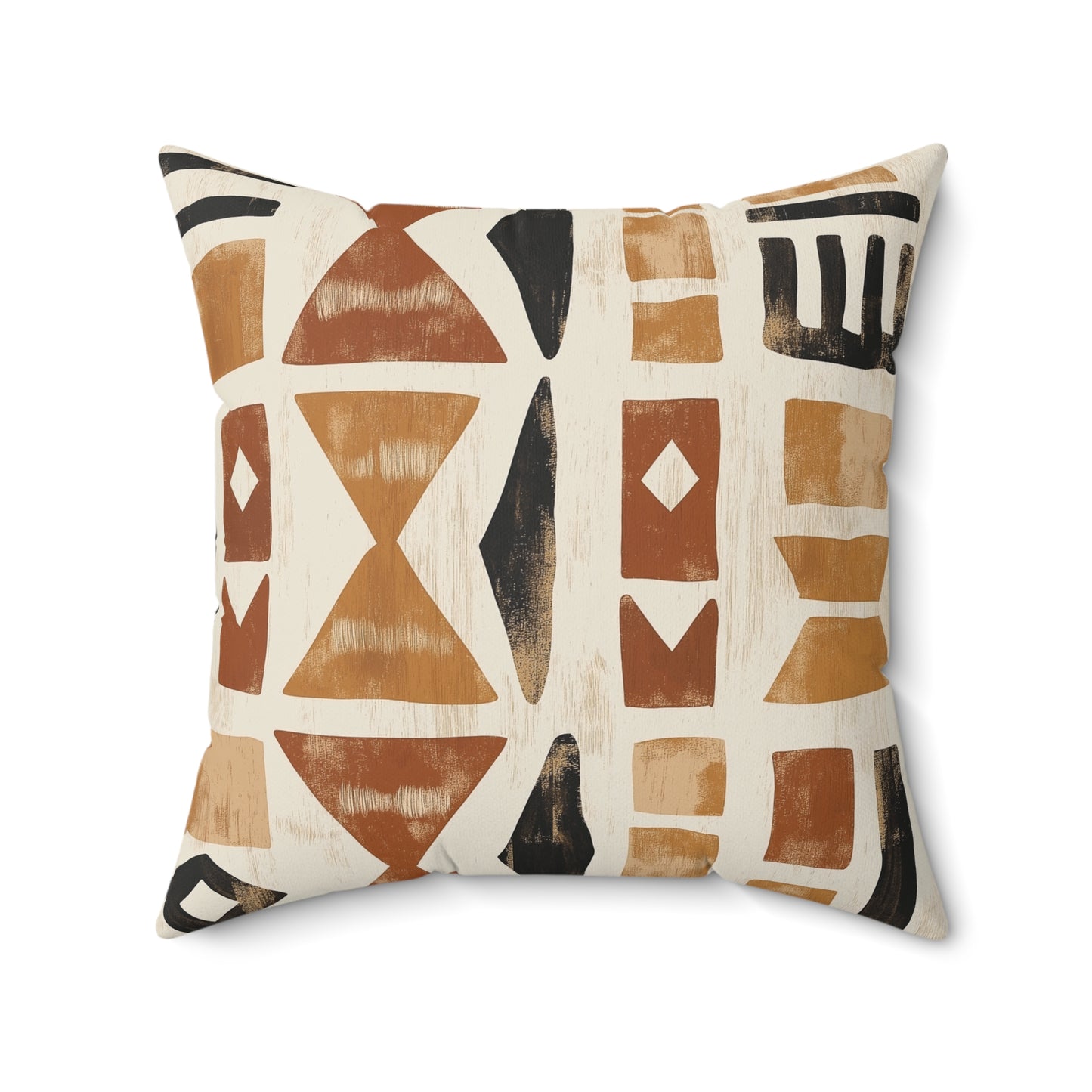 Bohemian Print Throw Pillow