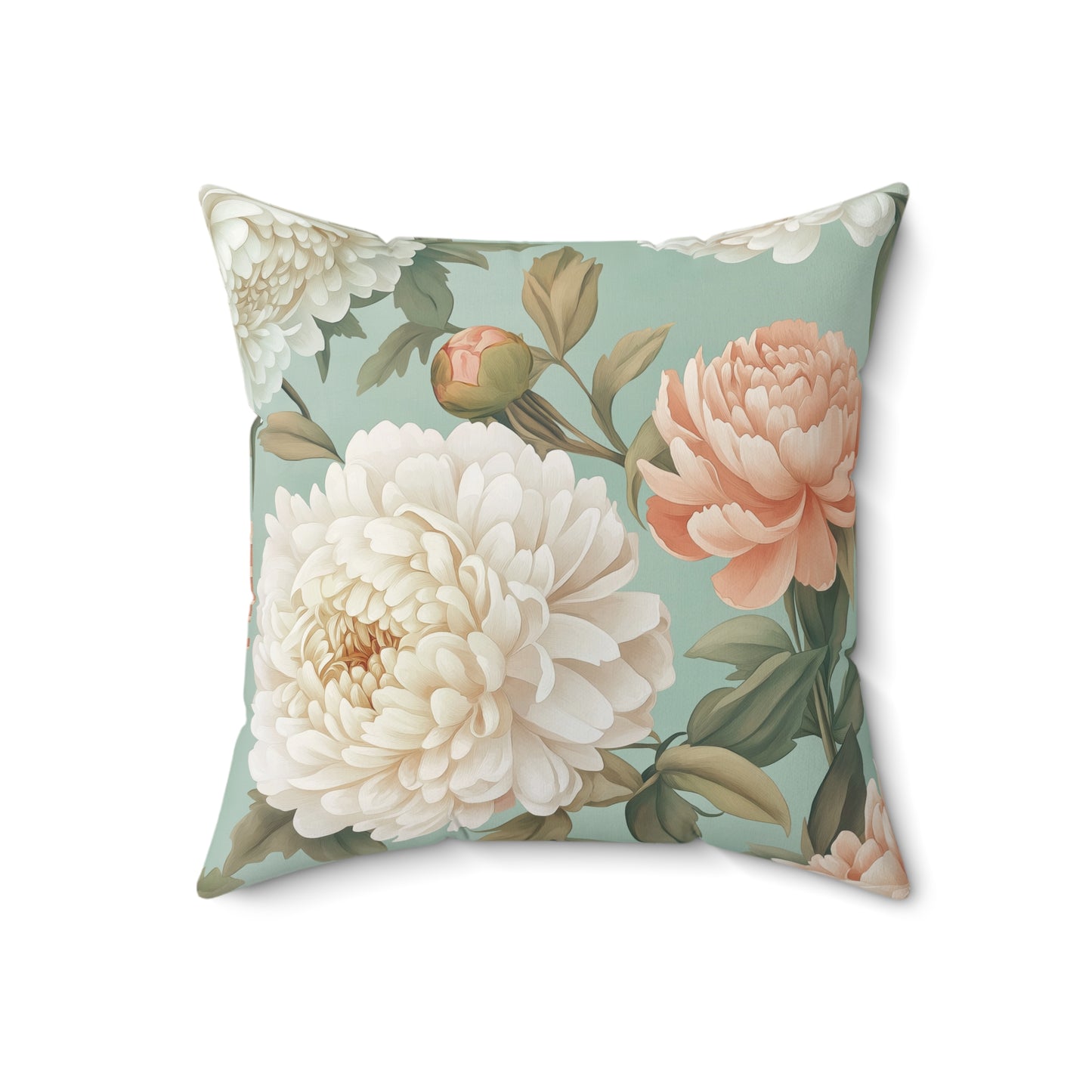 Floral Decorative Pillow Cover, Cozy Home Accent, Gifts for Her, Floral Couch Pillow, Living Room Decor, Boho Bedroom