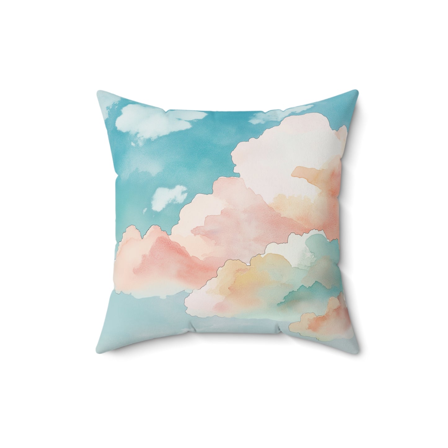 Cloudy Dreams Accent Pillow, Cozy Home Decor, Gift for Dreamers, Relaxing Atmosphere, Boho Style Sofa Cushion