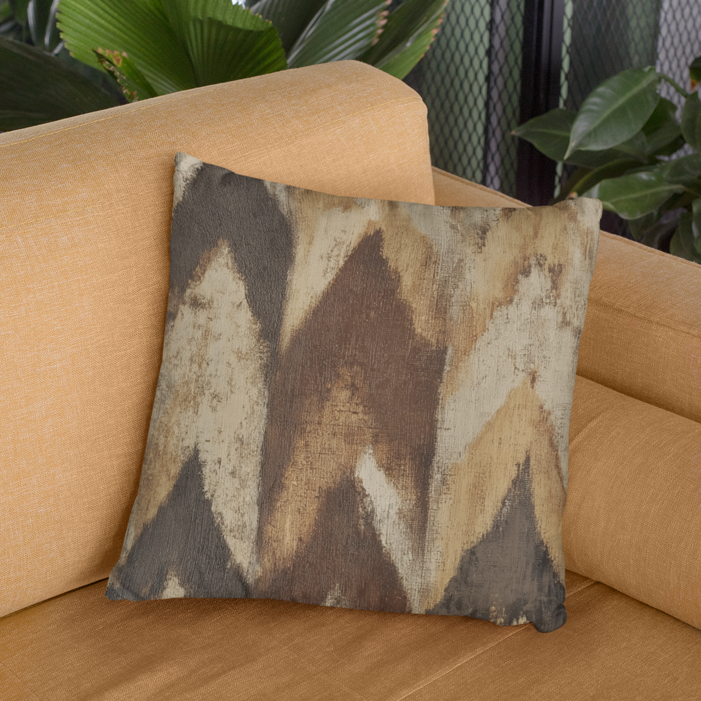 Boho Decorative Throw Pillow – Cozy Home Accent Cushion