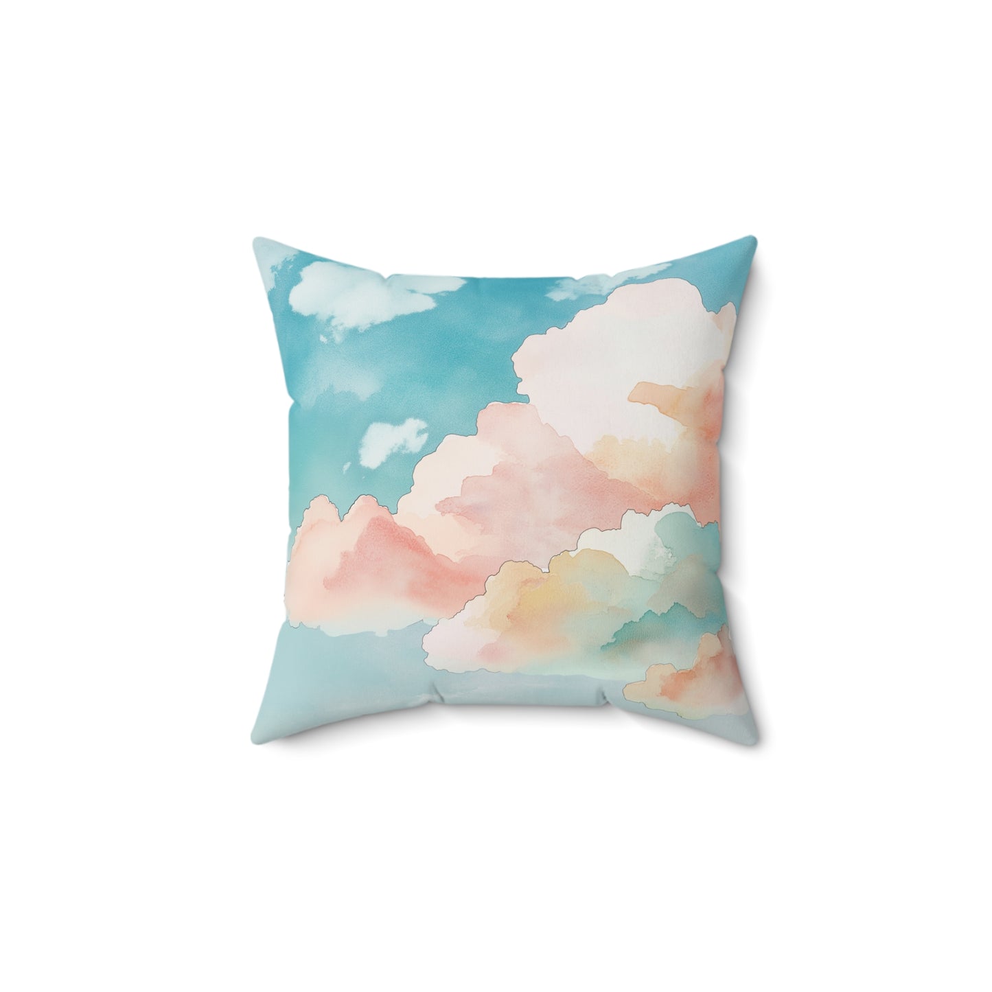 Cloudy Dreams Accent Pillow, Cozy Home Decor, Gift for Dreamers, Relaxing Atmosphere, Boho Style Sofa Cushion
