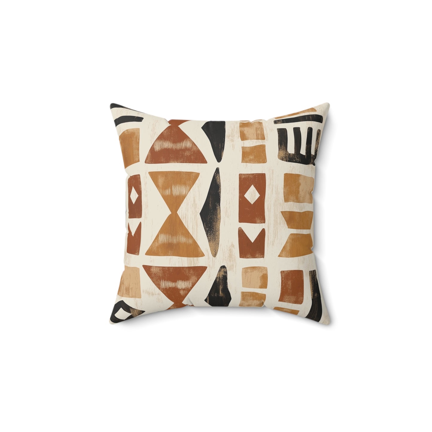 Bohemian Print Throw Pillow