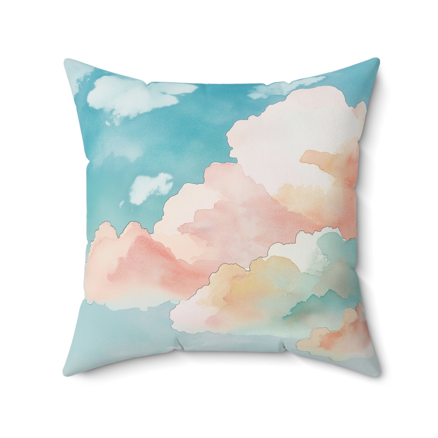 Cloudy Dreams Accent Pillow, Cozy Home Decor, Gift for Dreamers, Relaxing Atmosphere, Boho Style Sofa Cushion