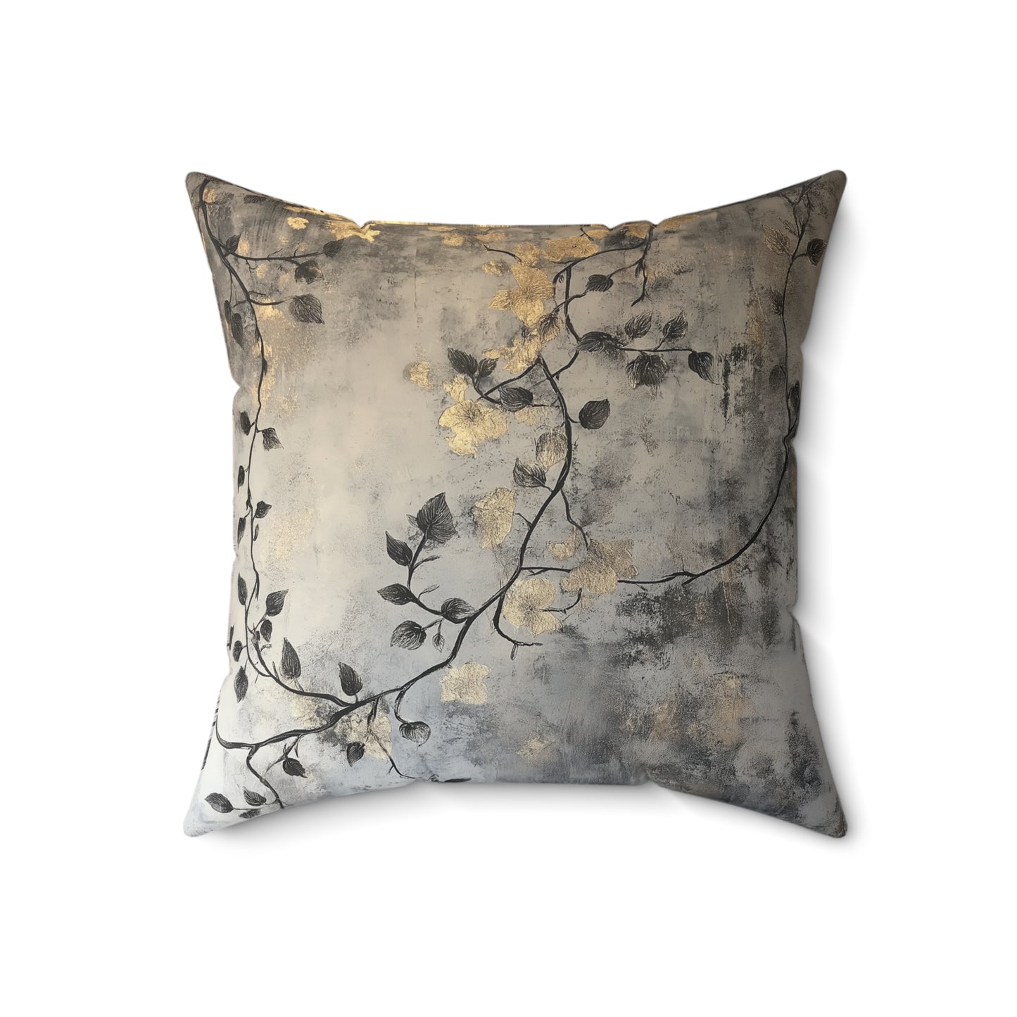 Elegant Floral Throw Pillow, Cozy Home Decor, Gift for Home Lovers, Modern Accent Pillow, Housewarming Decoration
