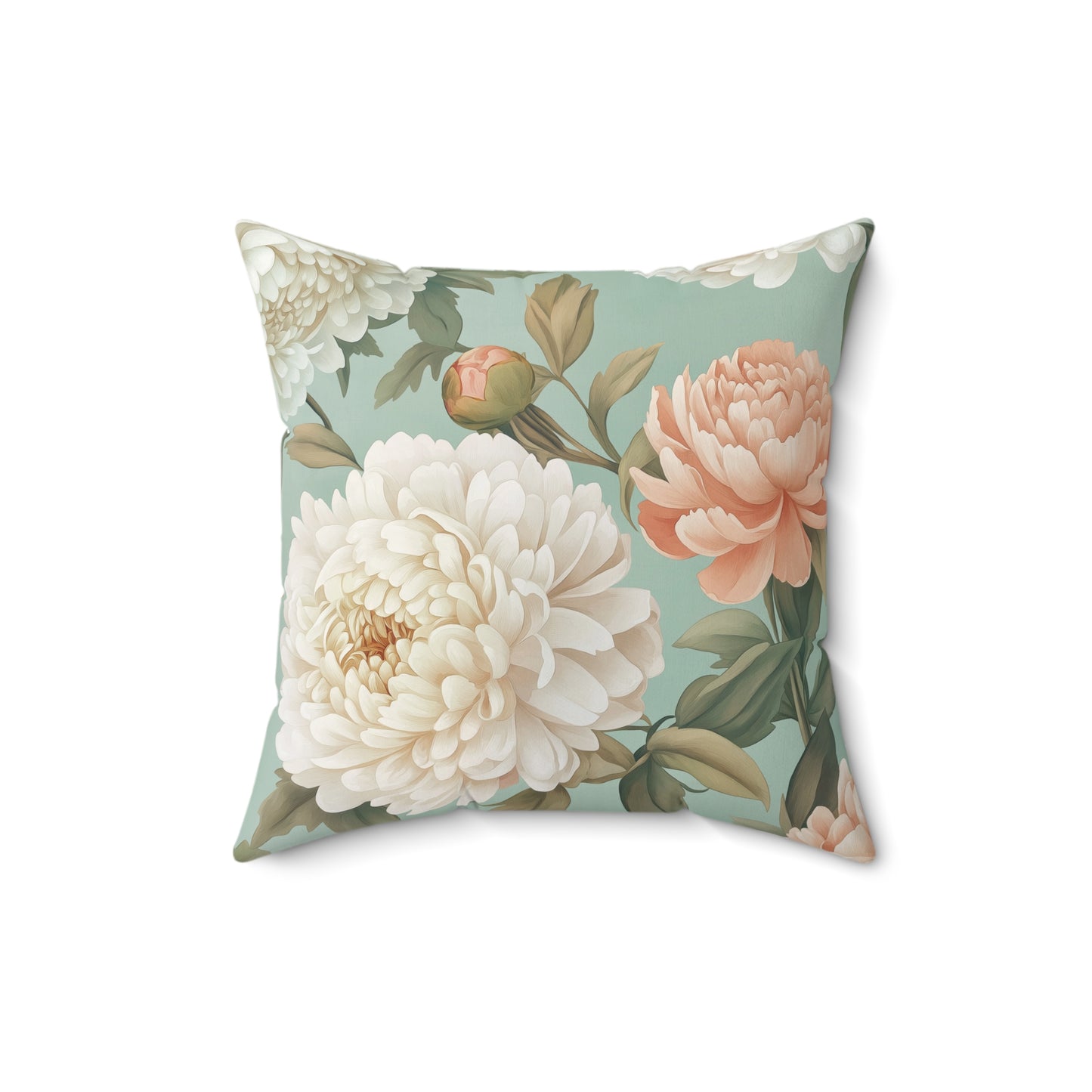 Floral Decorative Pillow Cover, Cozy Home Accent, Gifts for Her, Floral Couch Pillow, Living Room Decor, Boho Bedroom