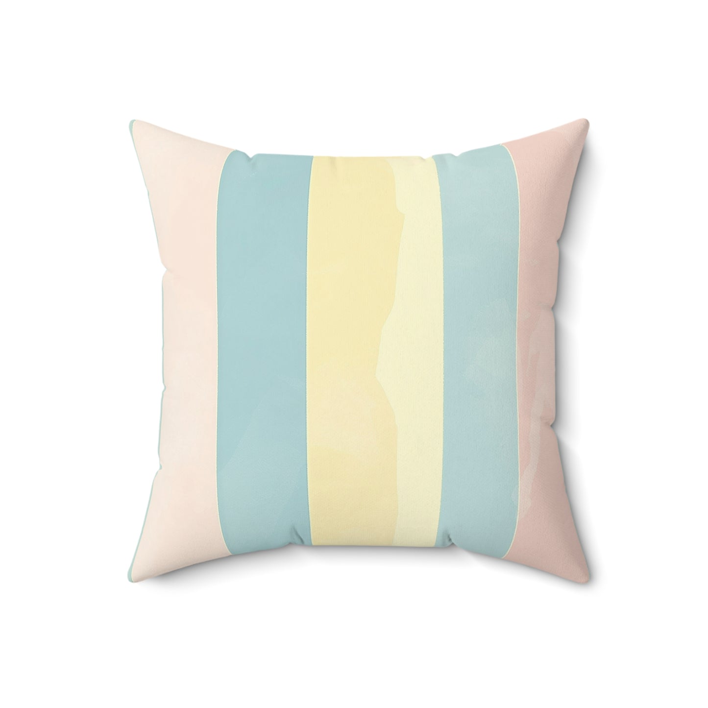 Modern Pastel Striped Throw Pillow – Chic Boho Accent Cushion