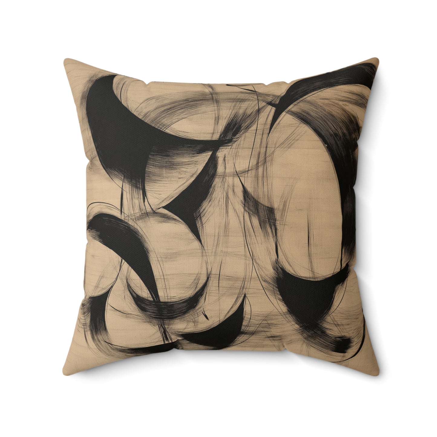 Modern Abstract Pillow for Home Decor, Decorative Square Pillow, Minimalist Pillow, Cozy Sofa Accessory, Stylish Throw Pillow