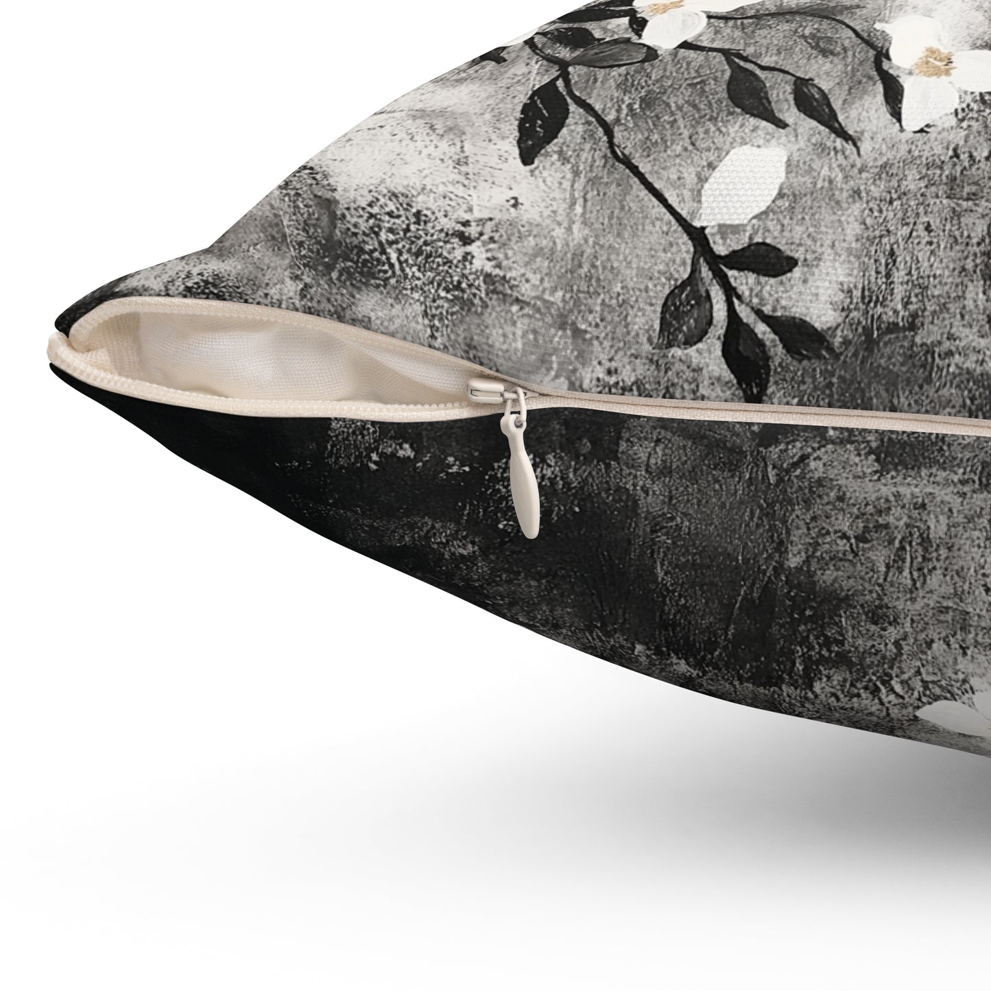 Floral Accent Throw Pillow – Modern Decorative Cushion for Home