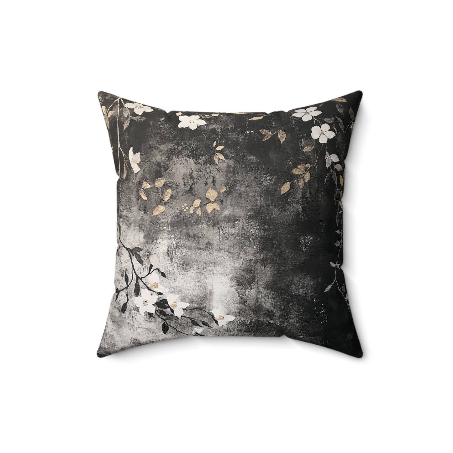 Floral Accent Throw Pillow – Modern Decorative Cushion for Home