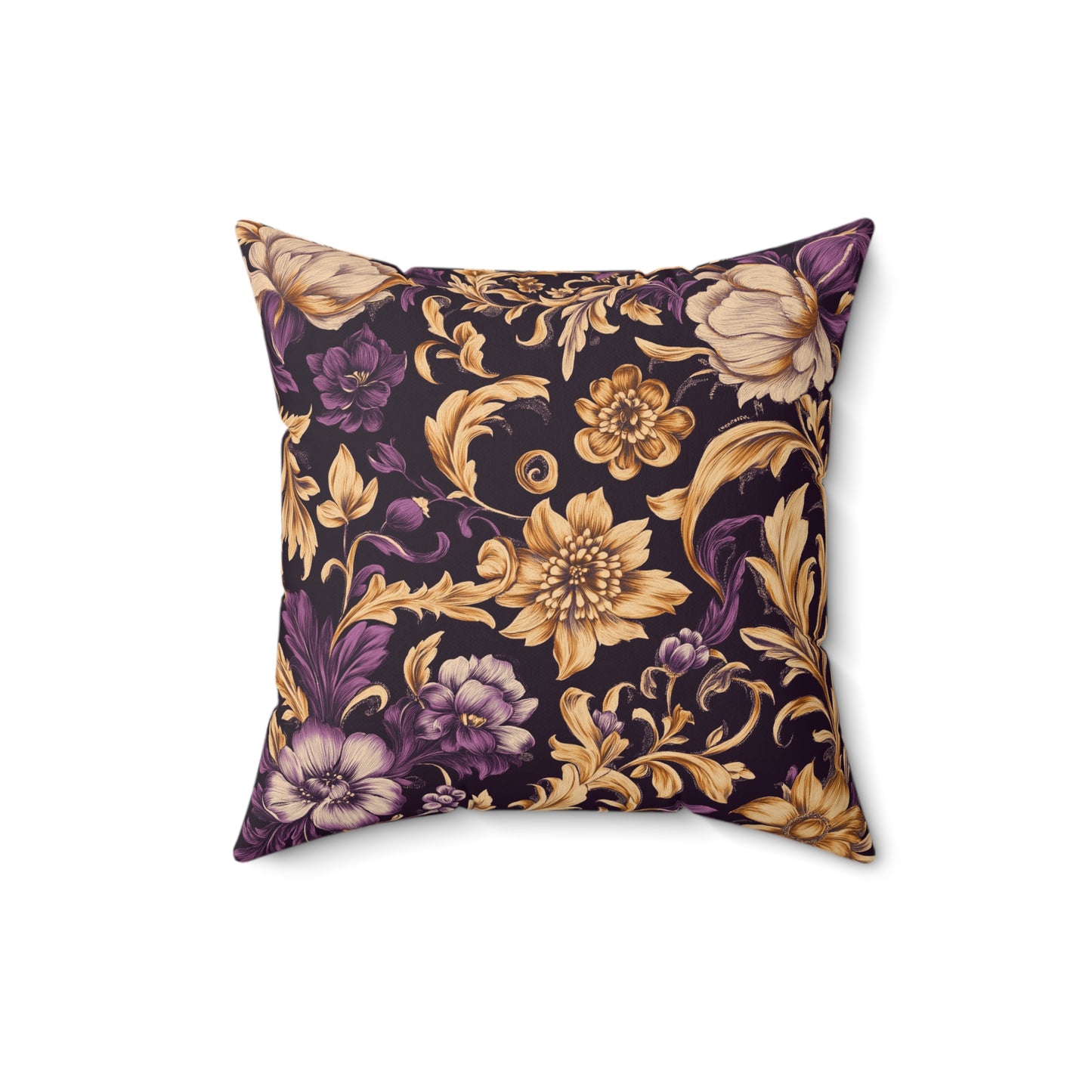 Elegant Floral Throw Pillow – Modern Accent Cushion for Home Decor
