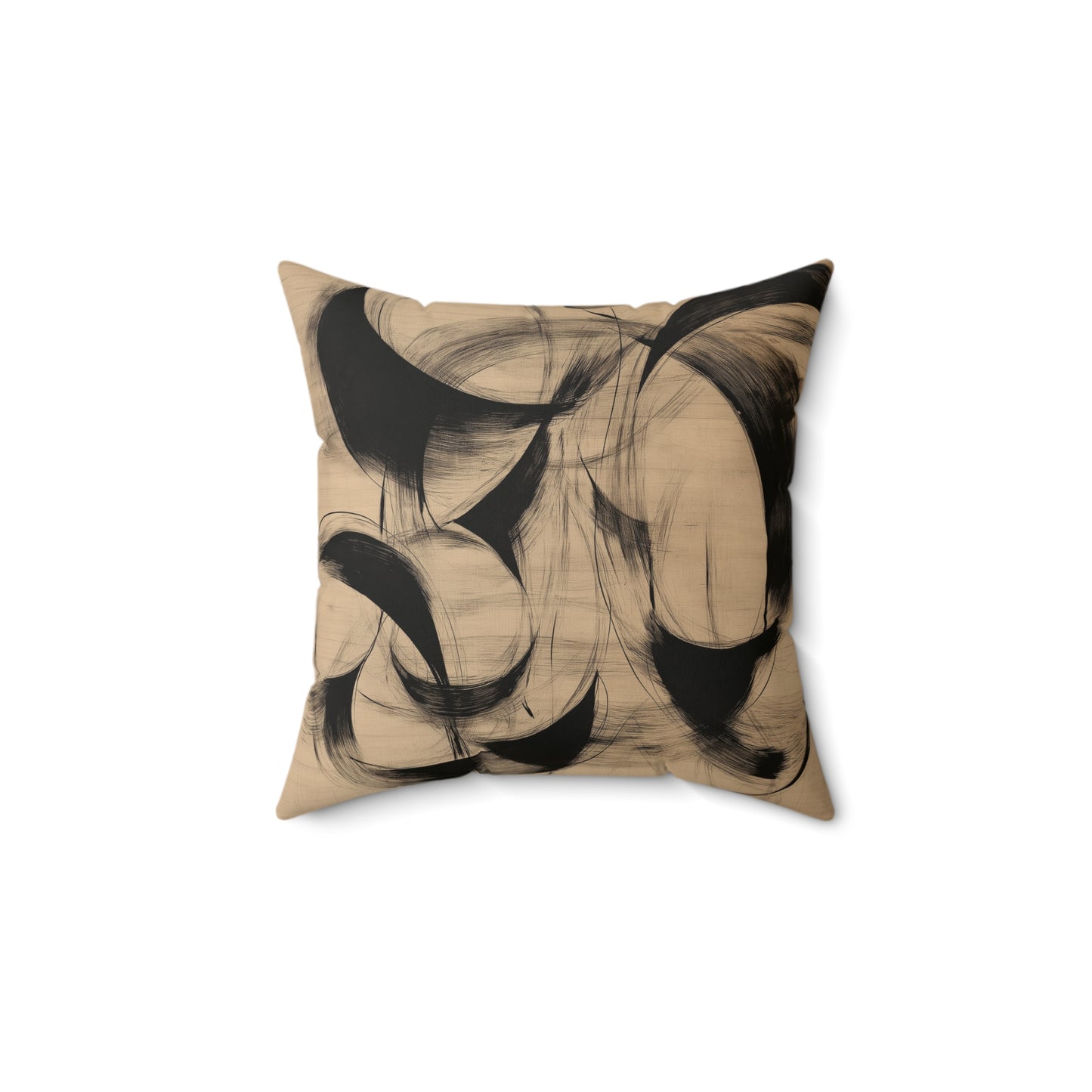 Modern Abstract Pillow for Home Decor, Decorative Square Pillow, Minimalist Pillow, Cozy Sofa Accessory, Stylish Throw Pillow