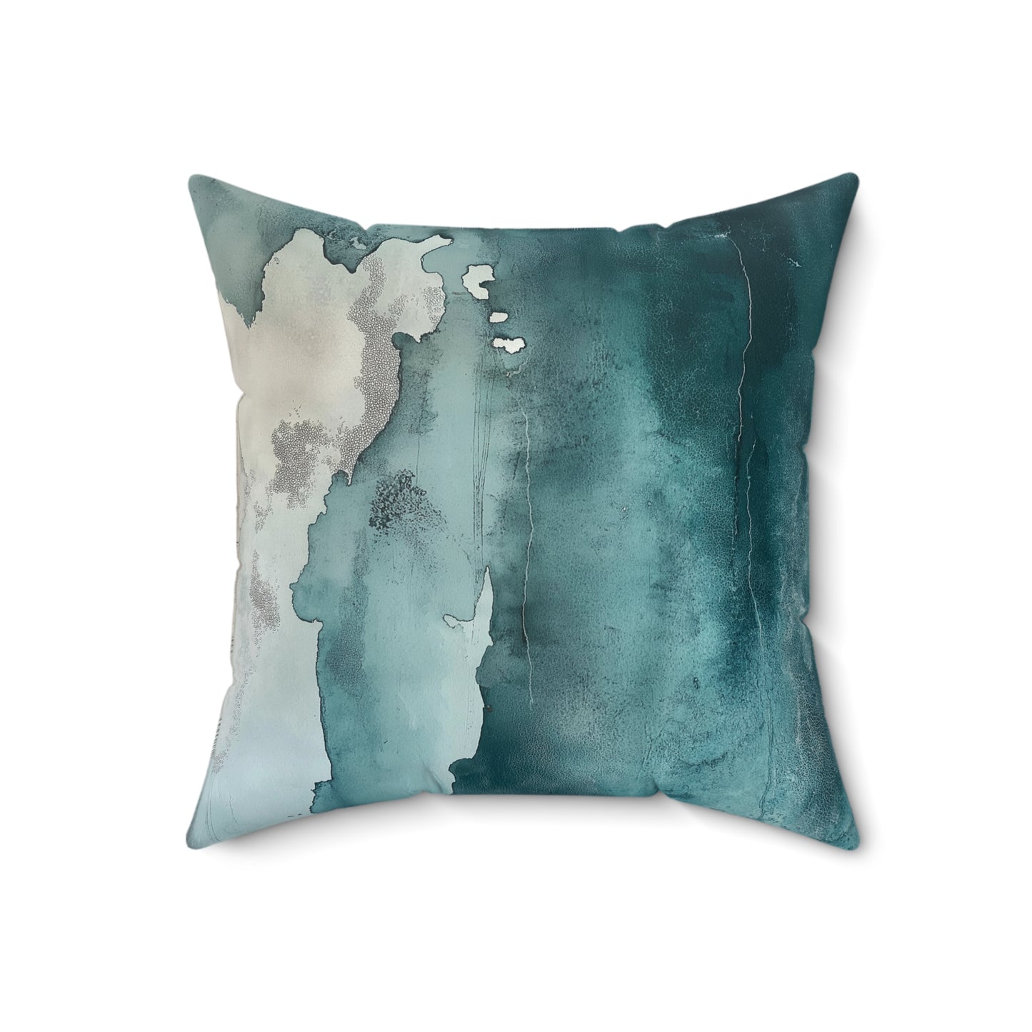 Ocean-Inspired Decorative Pillow, Boho Pillow, Home Décor Cushion, Beach House Accent, Modern Art Pillow, Gift for Her