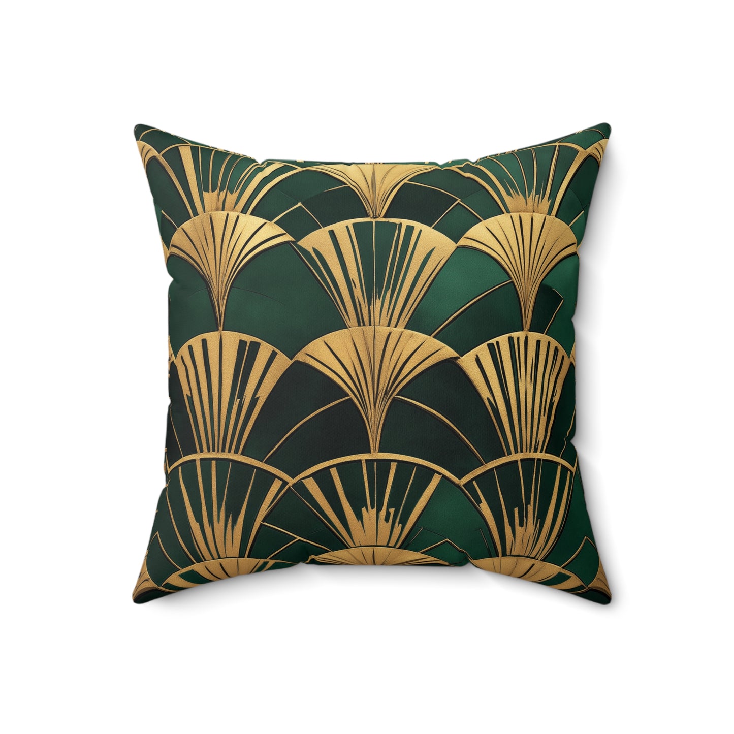 Art Deco Square Throw Pillow – Stylish Vintage-Inspired Accent Cushion