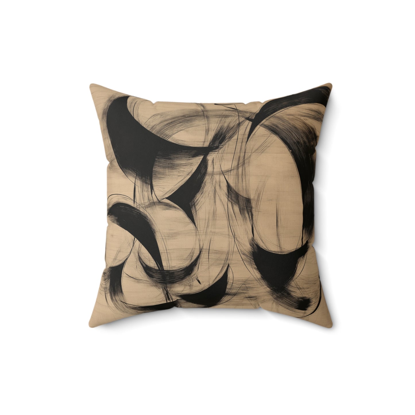 Modern Abstract Pillow for Home Decor, Decorative Square Pillow, Minimalist Pillow, Cozy Sofa Accessory, Stylish Throw Pillow