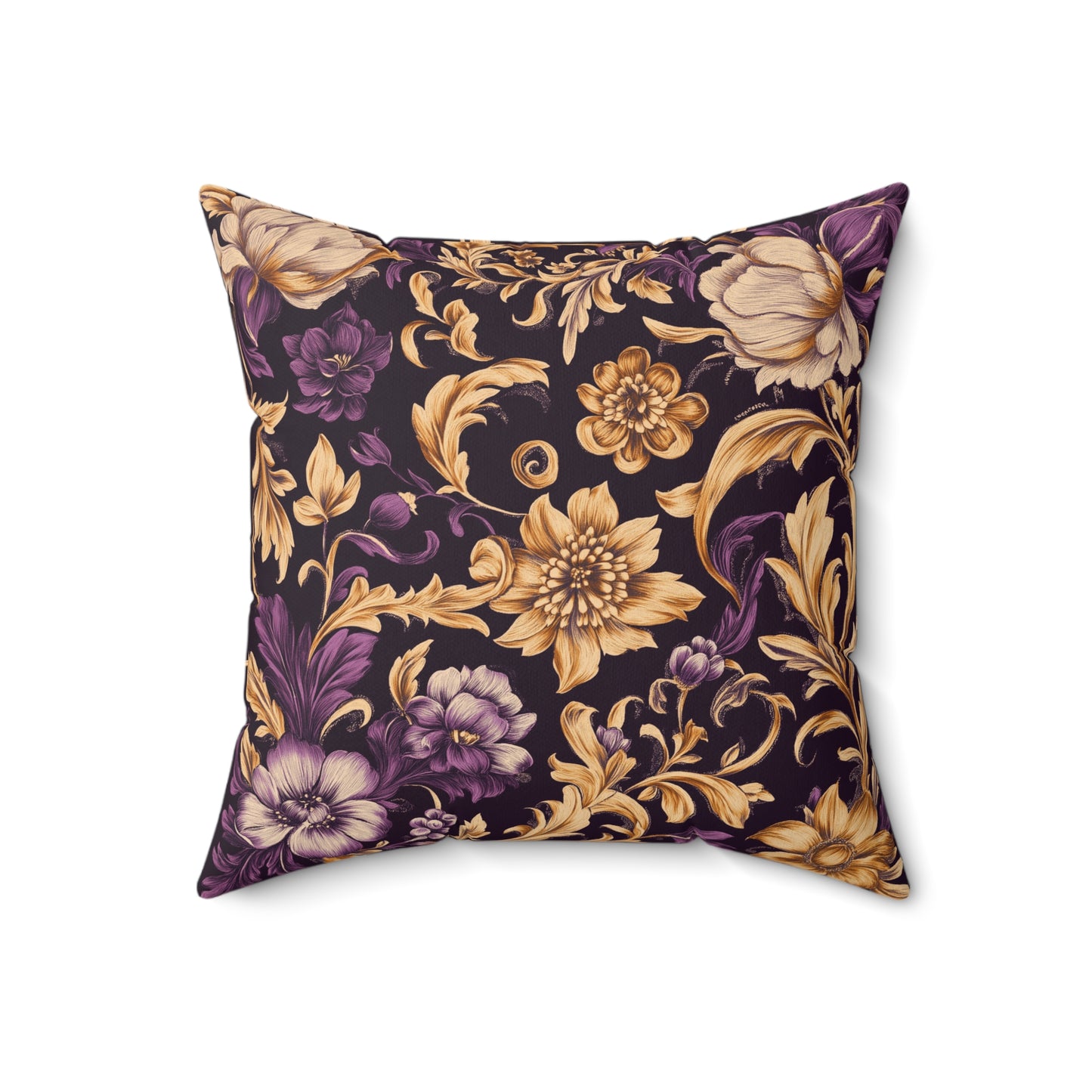 Elegant Floral Throw Pillow – Modern Accent Cushion for Home Decor