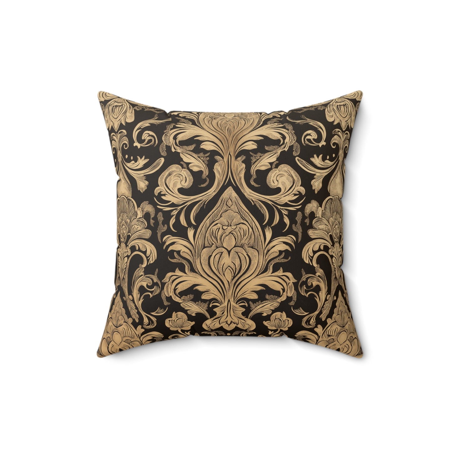 Vintage Floral Throw Pillow – Elegant Accent Cushion for Home