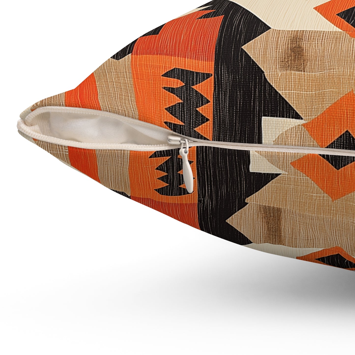 Moroccan-Inspired Throw Pillow – Boho Tribal Geometric Accent Cushion