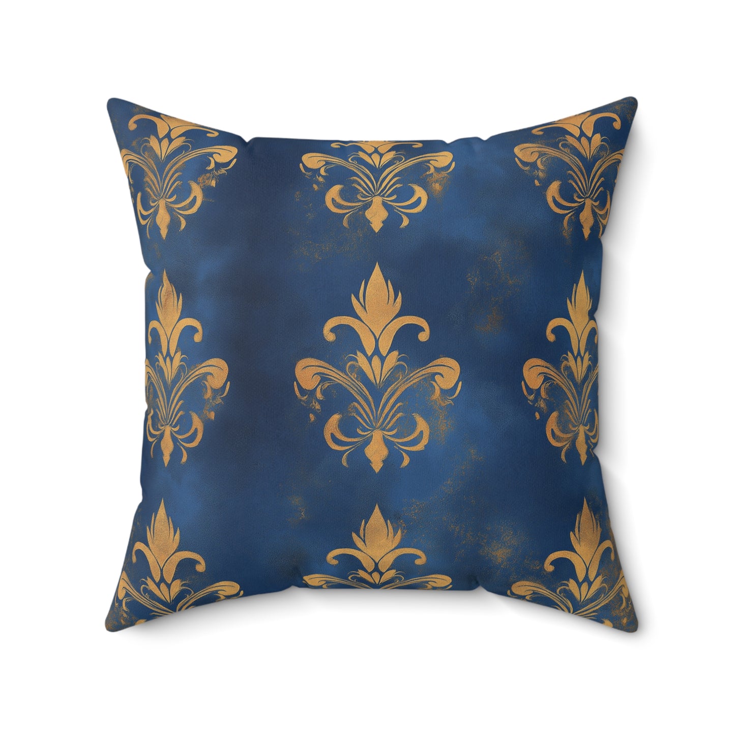 Elegant Fleur-de-Lis Decorative Throw Pillow – Chic Home Accent Cushion