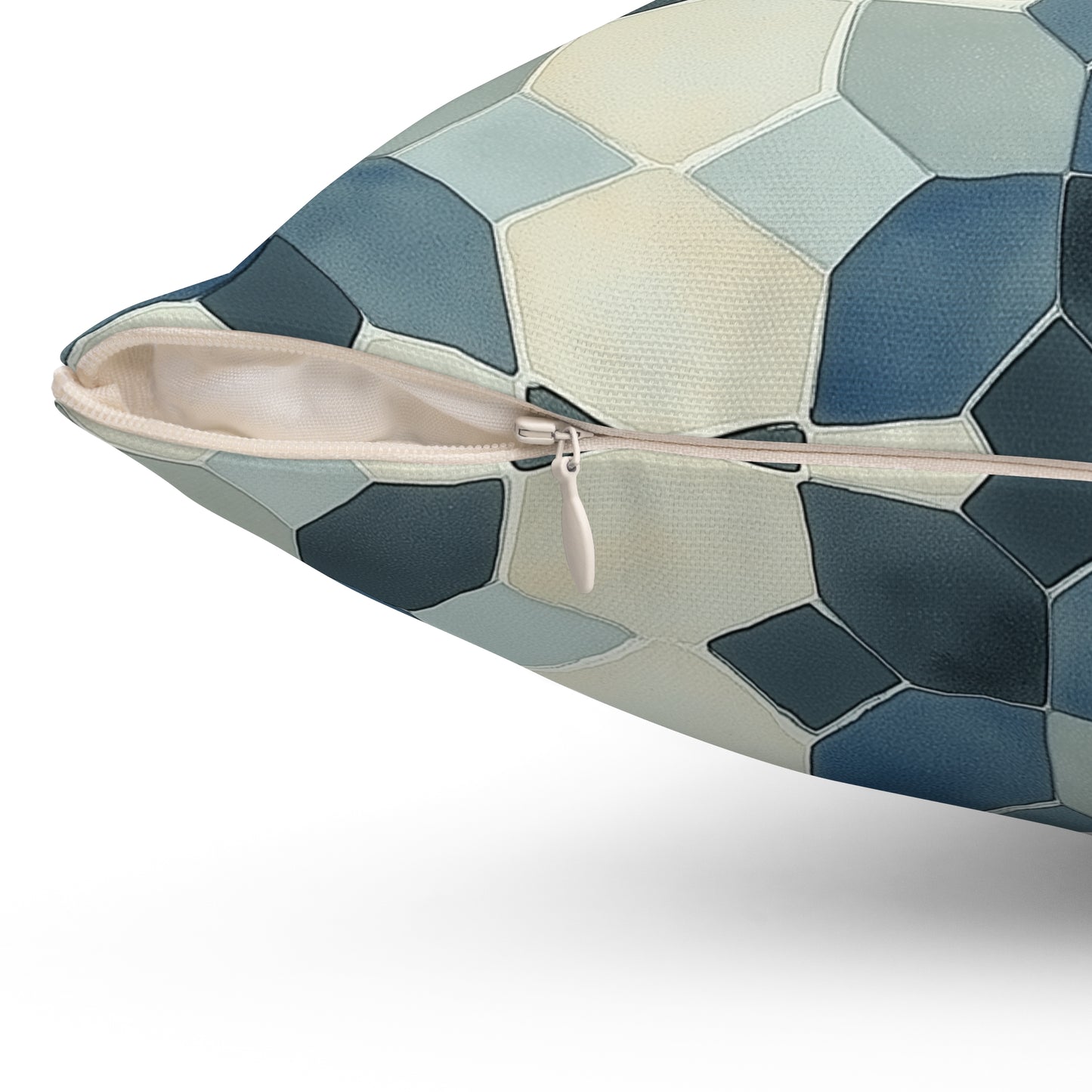 Geometric Pattern Throw Pillow – Modern Decorative Cushion for Home