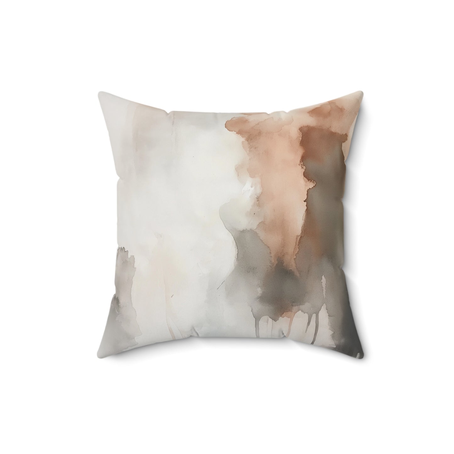 Artistic Abstract Throw Pillow – Soft Square Accent Cushion for Modern Home