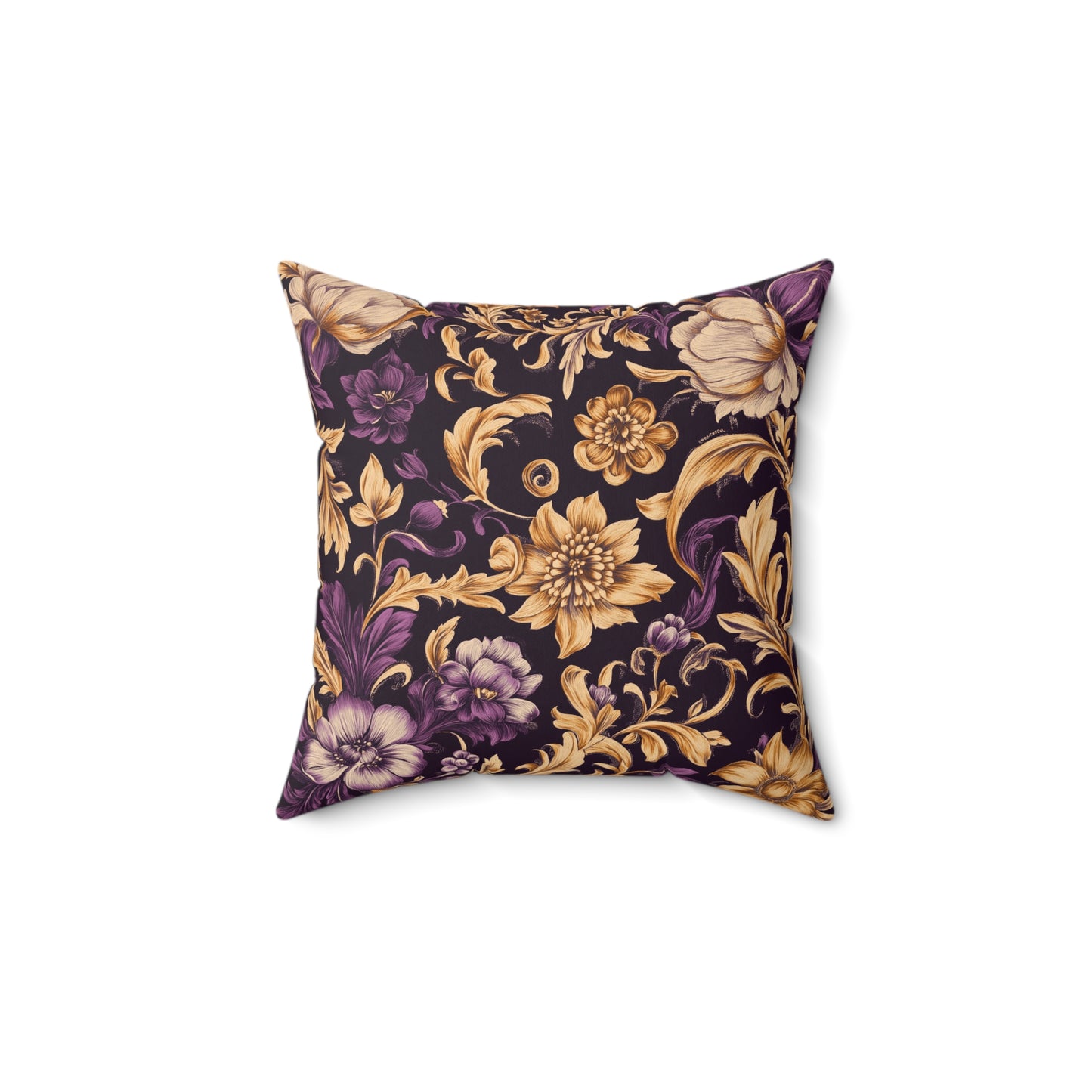 Elegant Floral Throw Pillow – Modern Accent Cushion for Home Decor