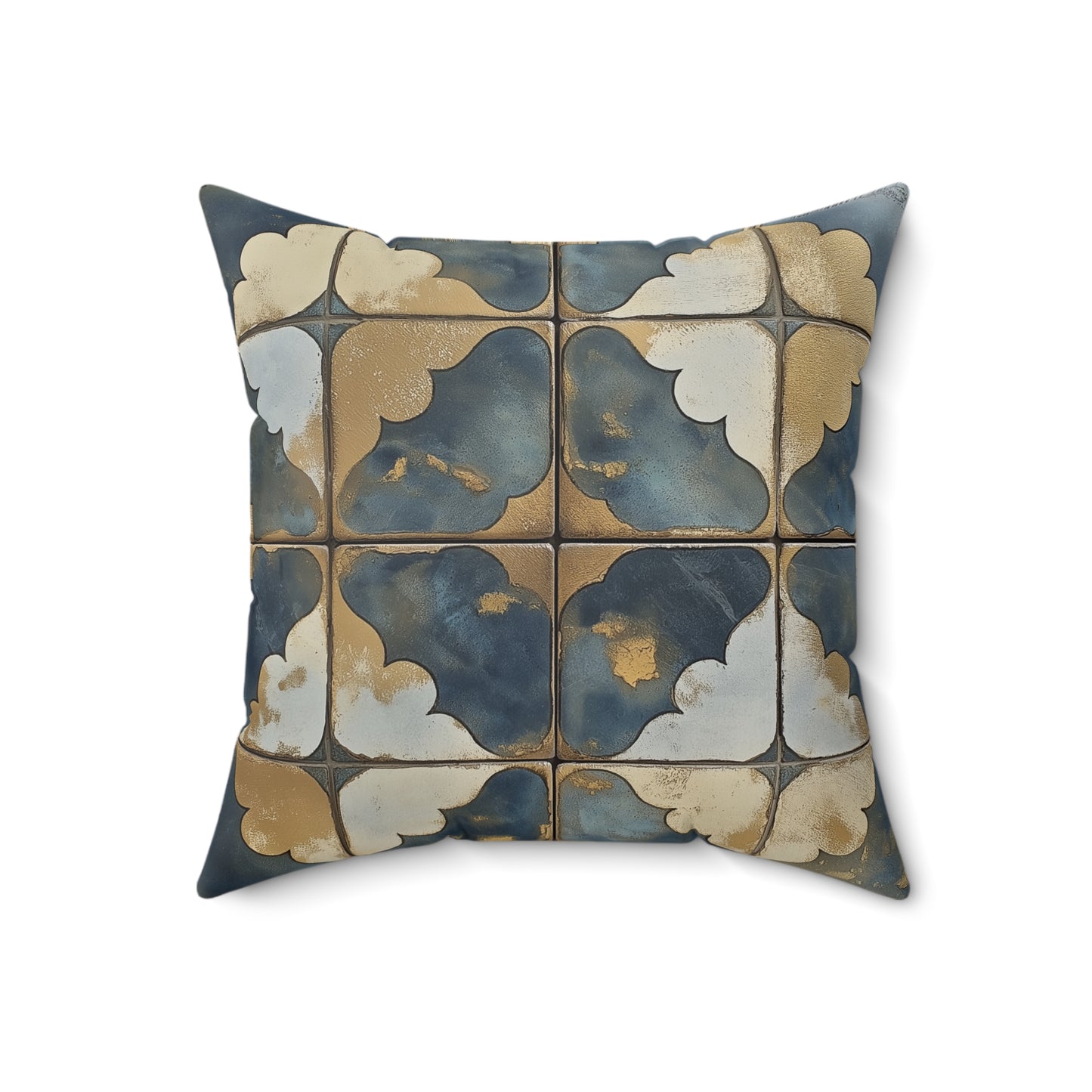 Boho Tribal Geometric Throw Pillow – Modern Accent Cushion