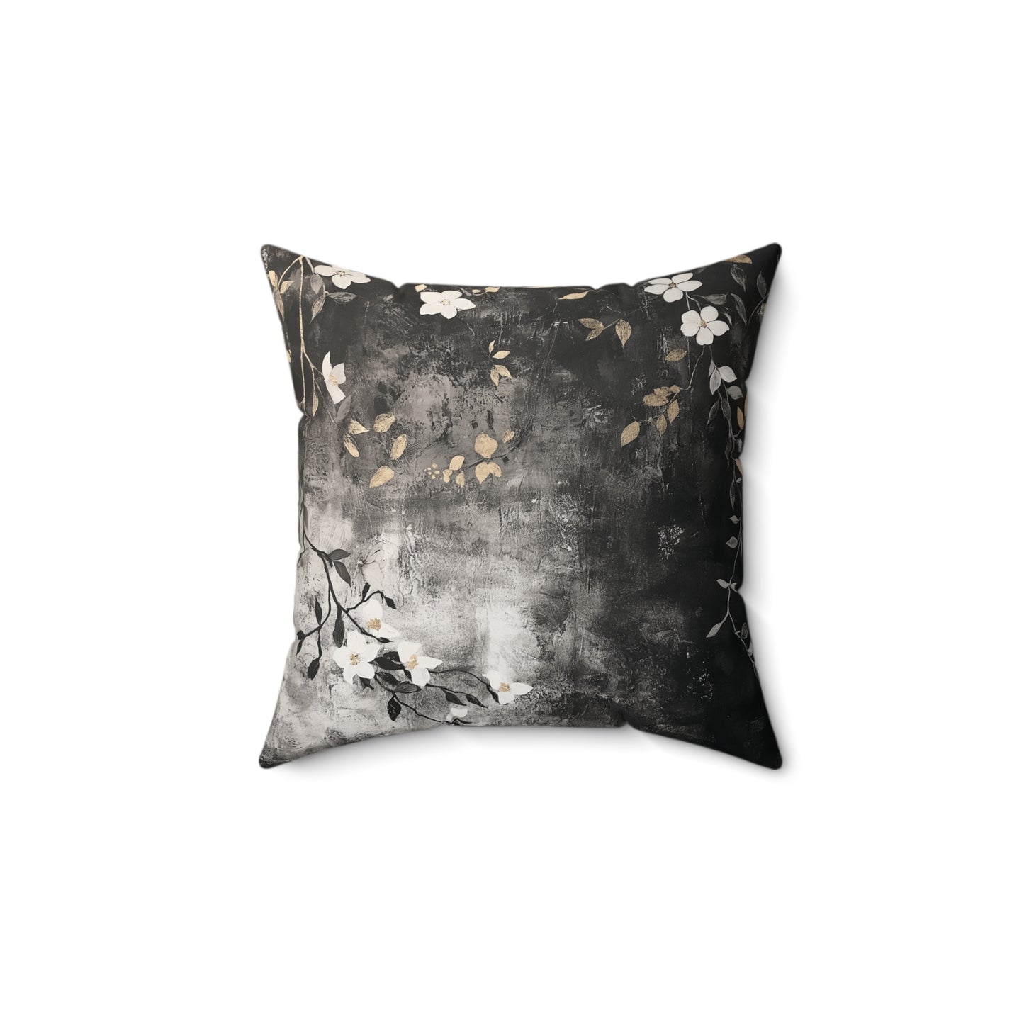 Floral Accent Throw Pillow – Modern Decorative Cushion for Home
