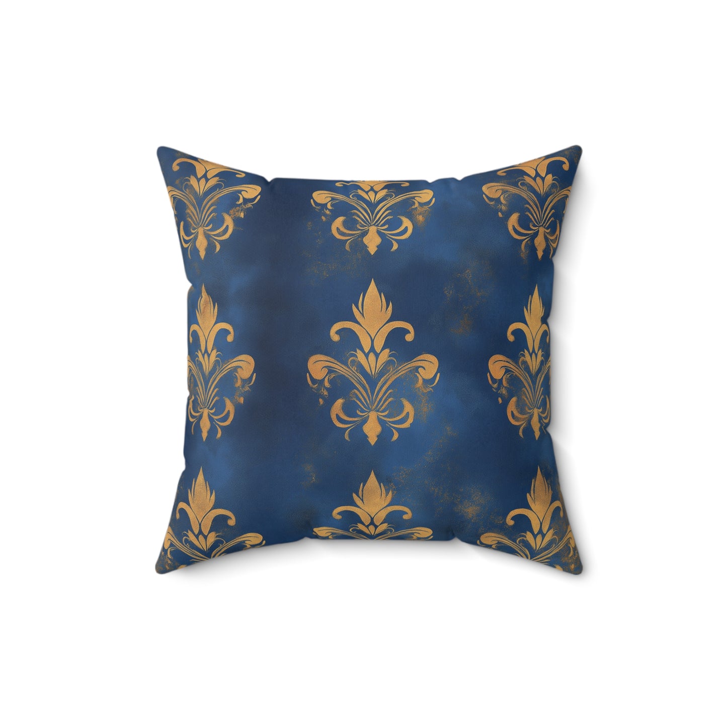 Elegant Fleur-de-Lis Decorative Throw Pillow – Chic Home Accent Cushion