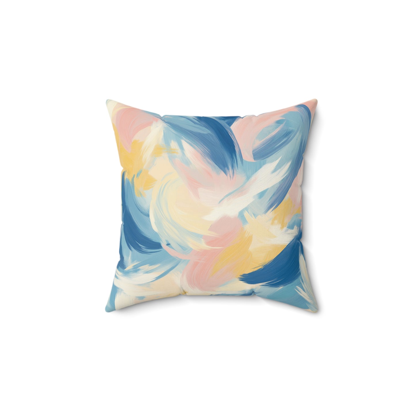 Abstract Art Throw Pillow – Modern Decor Accent Cushion