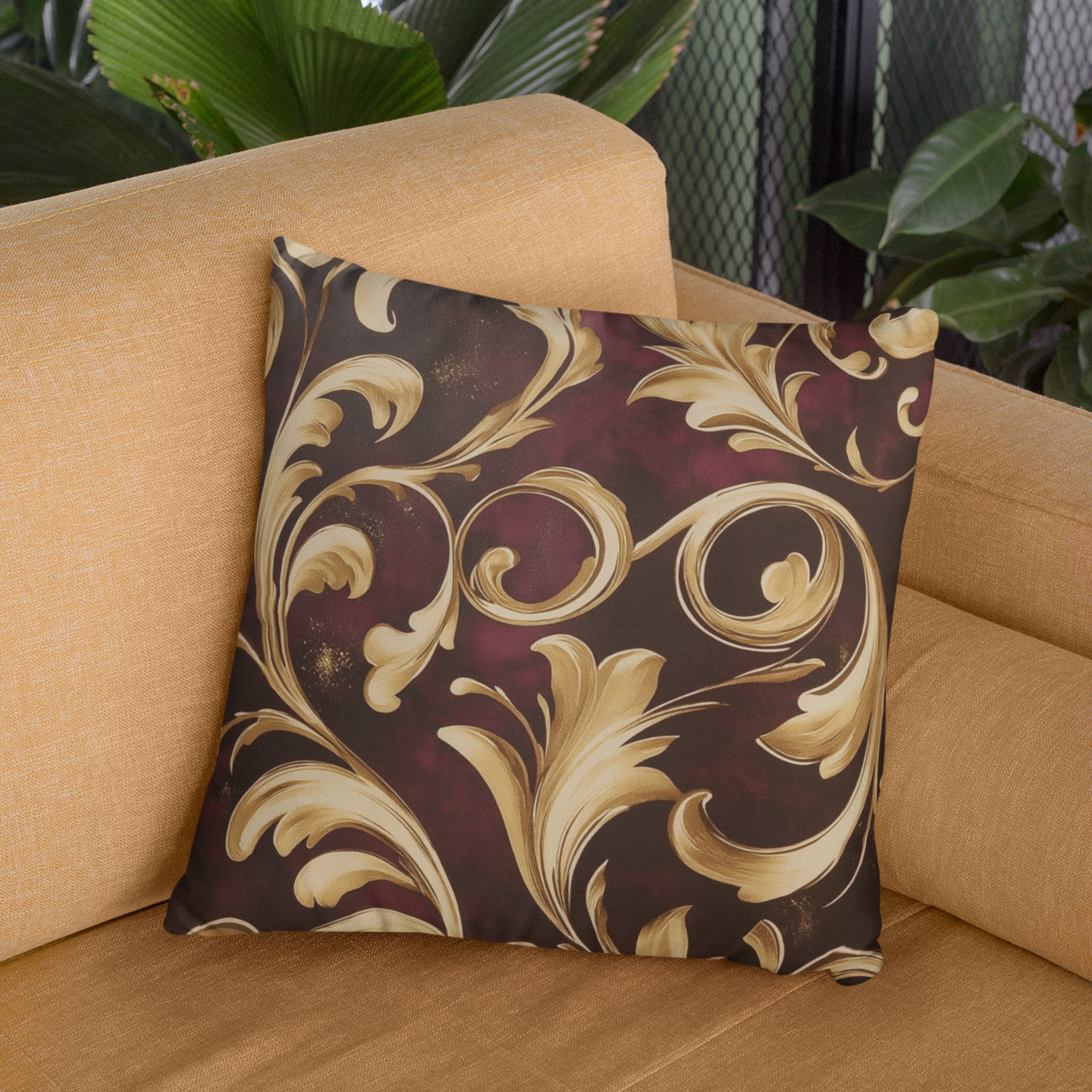 Elegant Decorative Pillow, Luxurious Home Decor, Couch Cushion, Timeless Accent, Gift for Homeowners