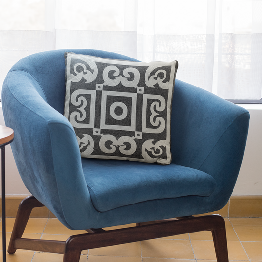 Chic Geometric Throw Pillow - Modern Home Decor, Accent Pillow, Decorative Cushion, Gift for Housewarming, Living Room, Bedroom