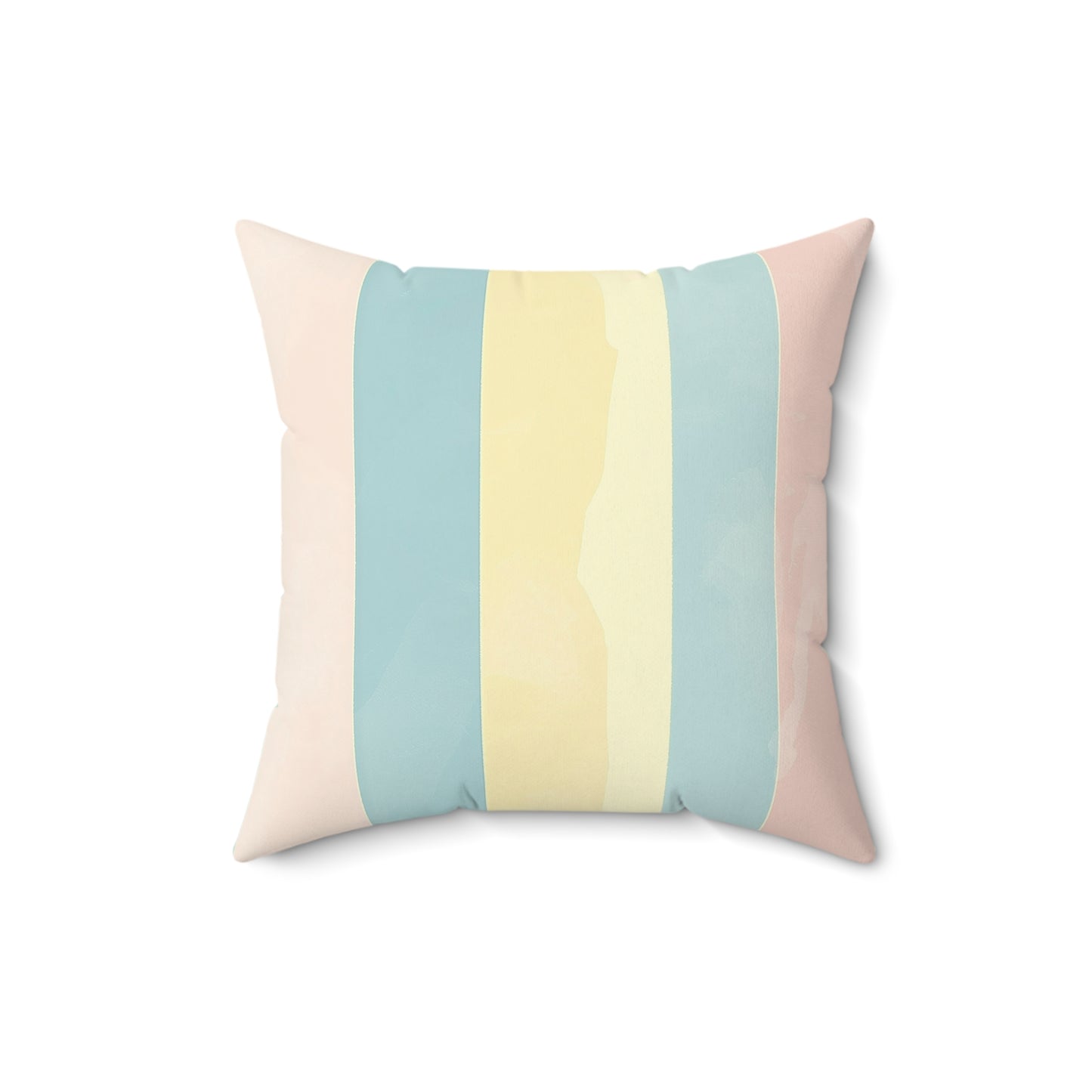 Modern Pastel Striped Throw Pillow – Chic Boho Accent Cushion