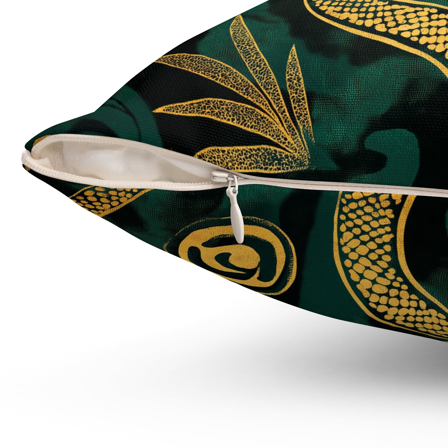 Dragon Motif Throw Pillow – Mythical Accent Cushion for Home Decor