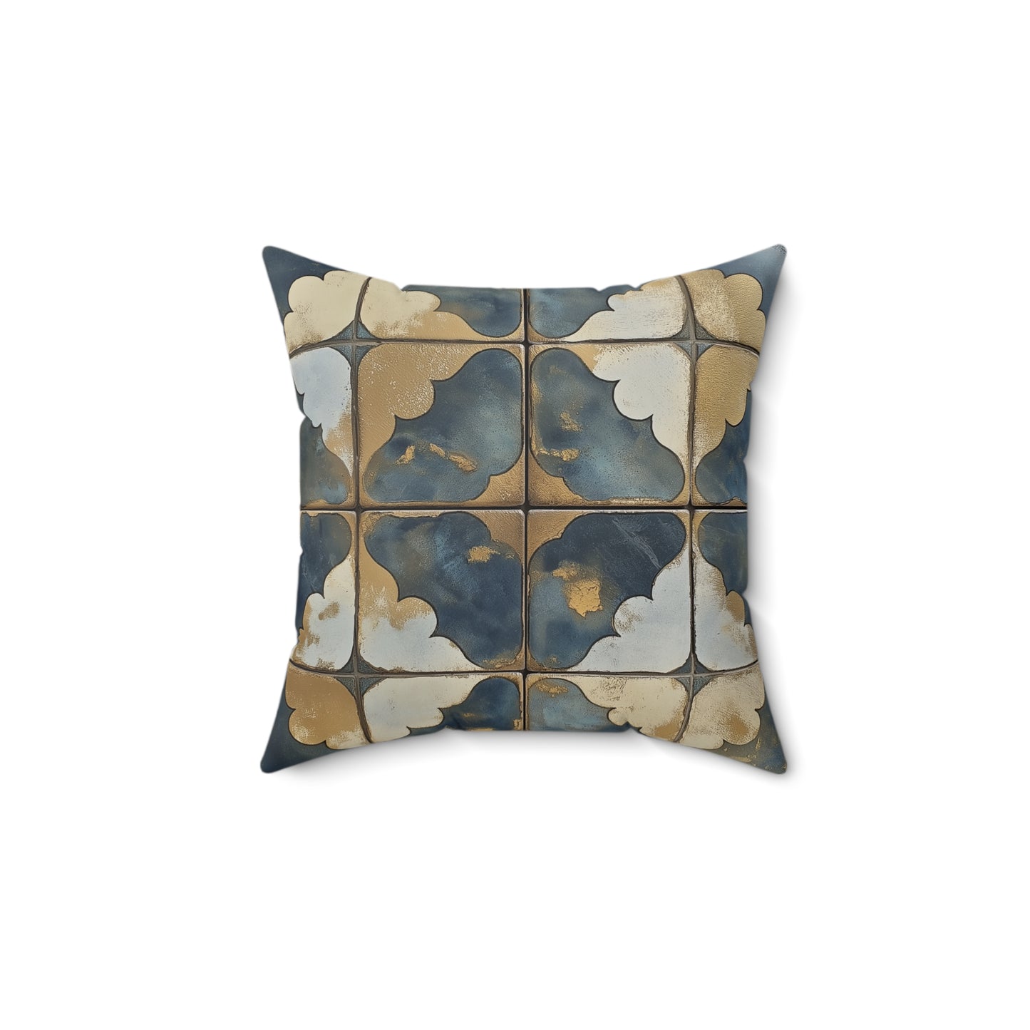 Boho Tribal Geometric Throw Pillow – Modern Accent Cushion