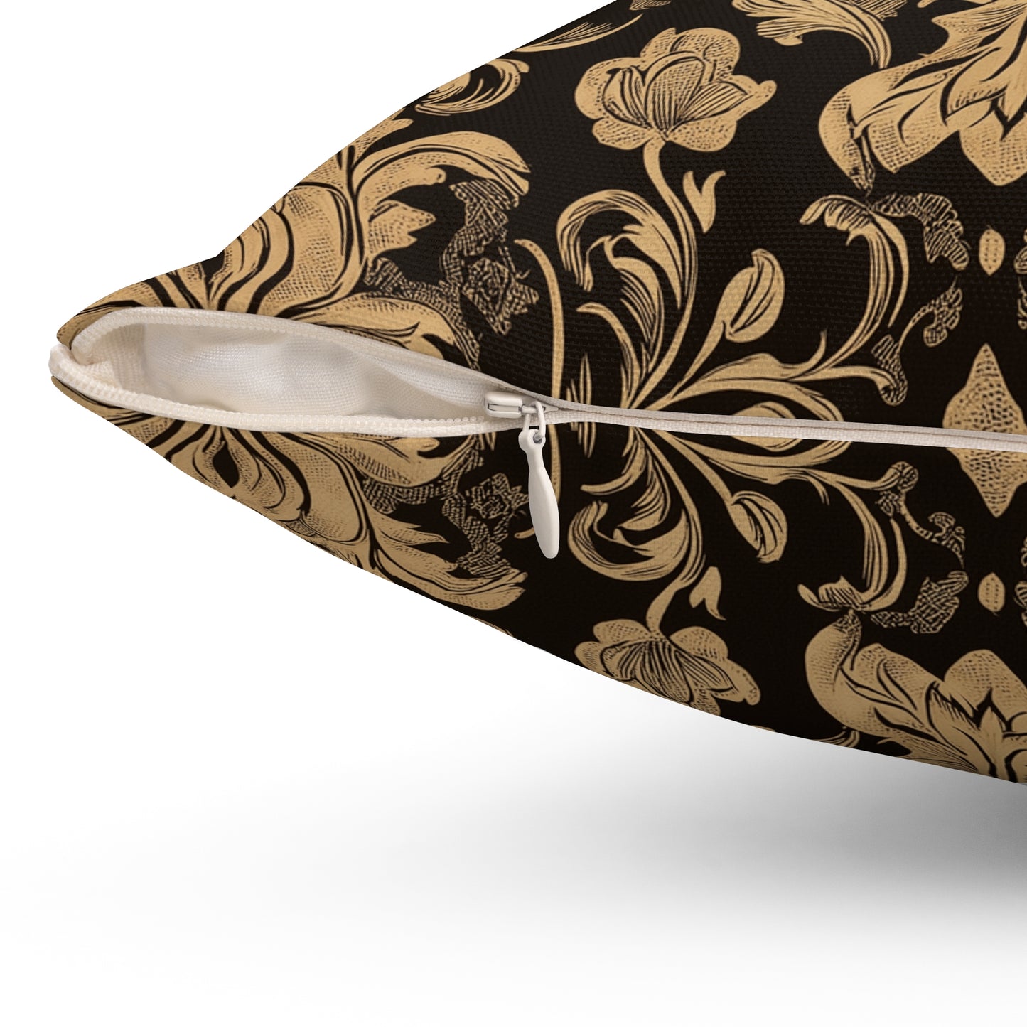 Vintage Floral Throw Pillow – Elegant Accent Cushion for Home