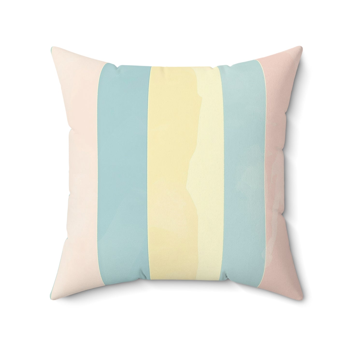 Modern Pastel Striped Throw Pillow – Chic Boho Accent Cushion