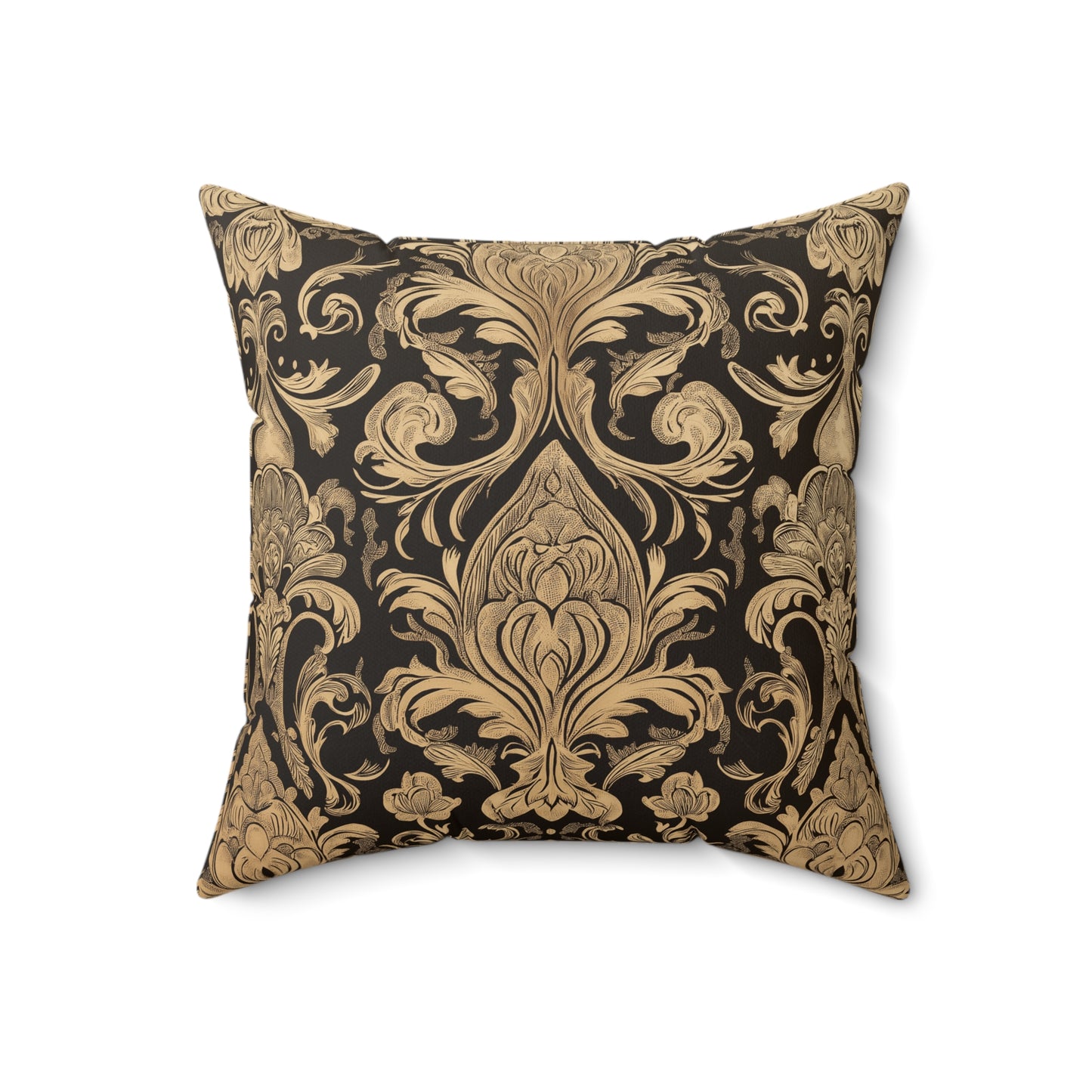 Vintage Floral Throw Pillow – Elegant Accent Cushion for Home
