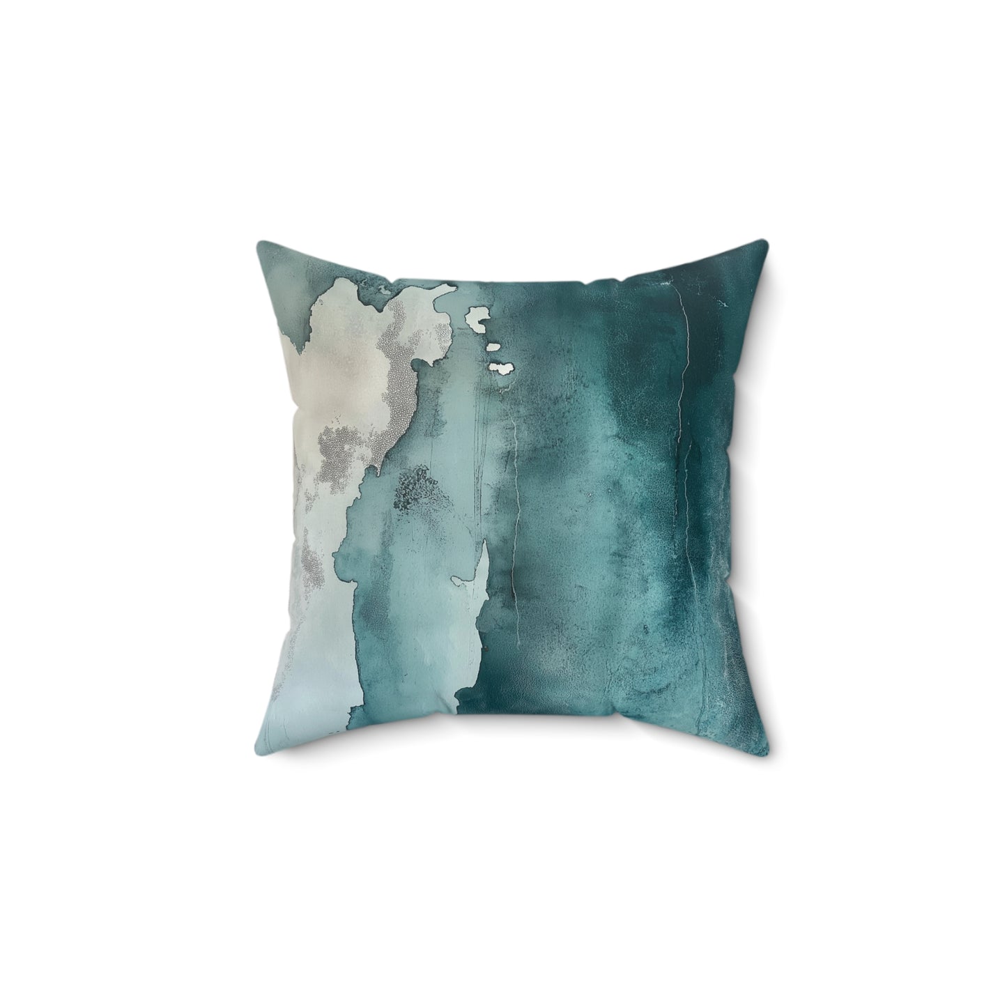 Ocean-Inspired Decorative Pillow, Boho Pillow, Home Décor Cushion, Beach House Accent, Modern Art Pillow, Gift for Her
