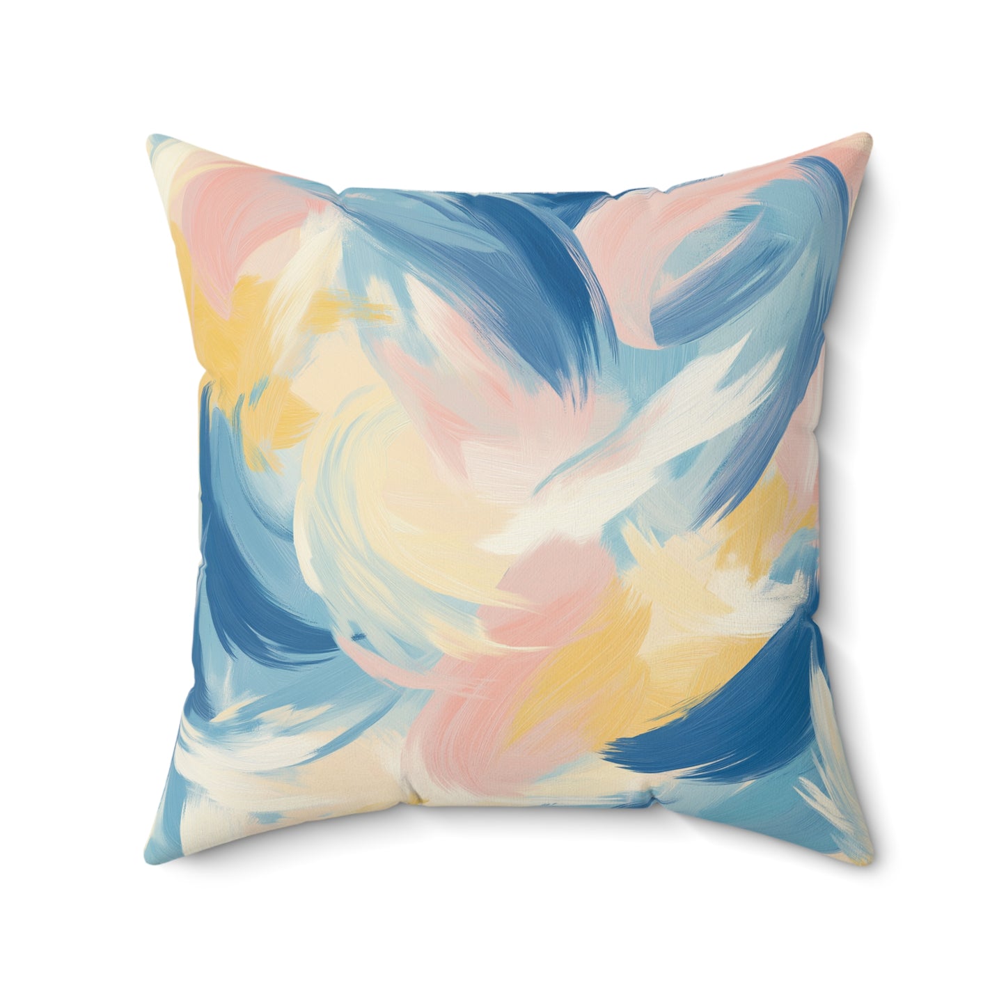 Abstract Art Throw Pillow – Modern Decor Accent Cushion