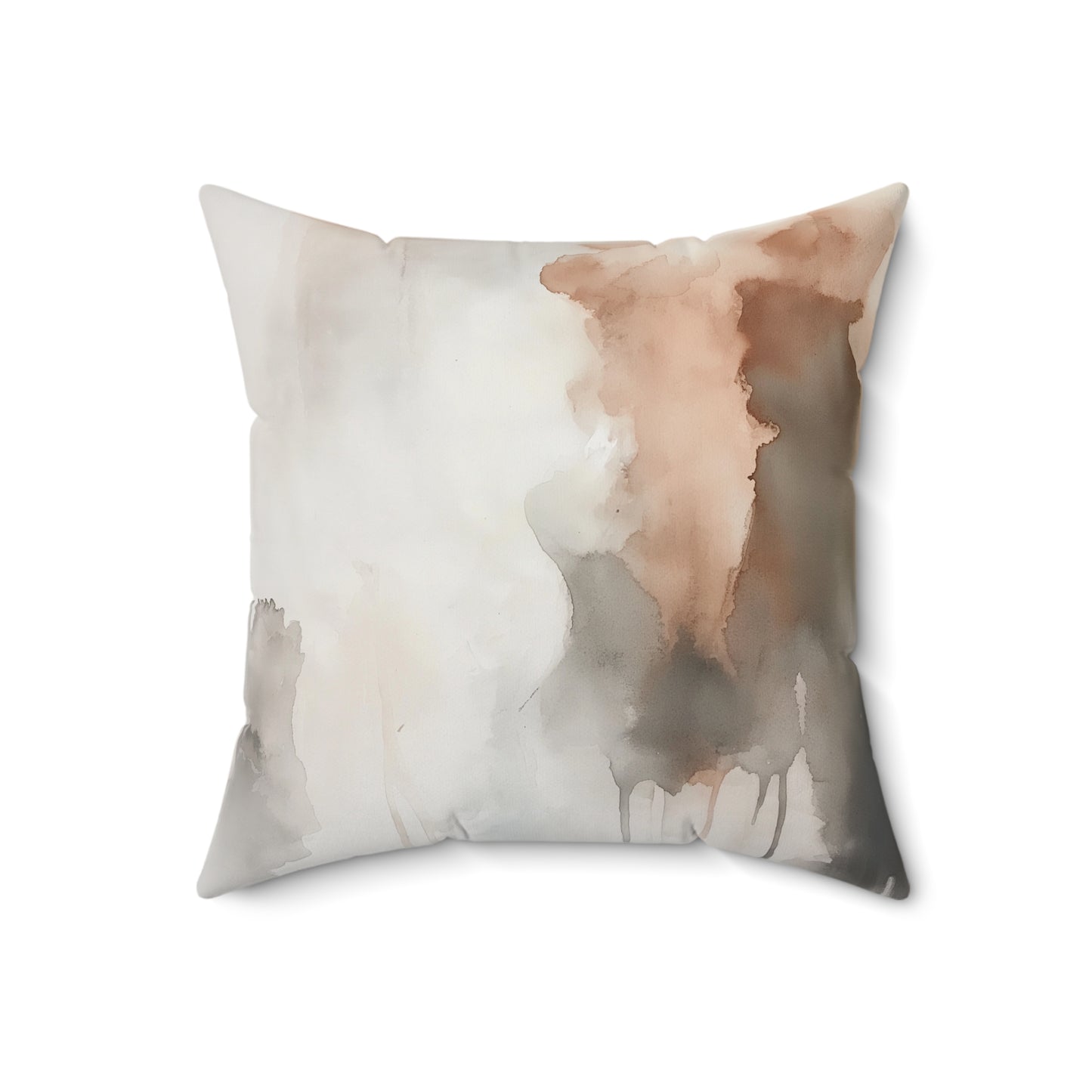 Artistic Abstract Throw Pillow – Soft Square Accent Cushion for Modern Home
