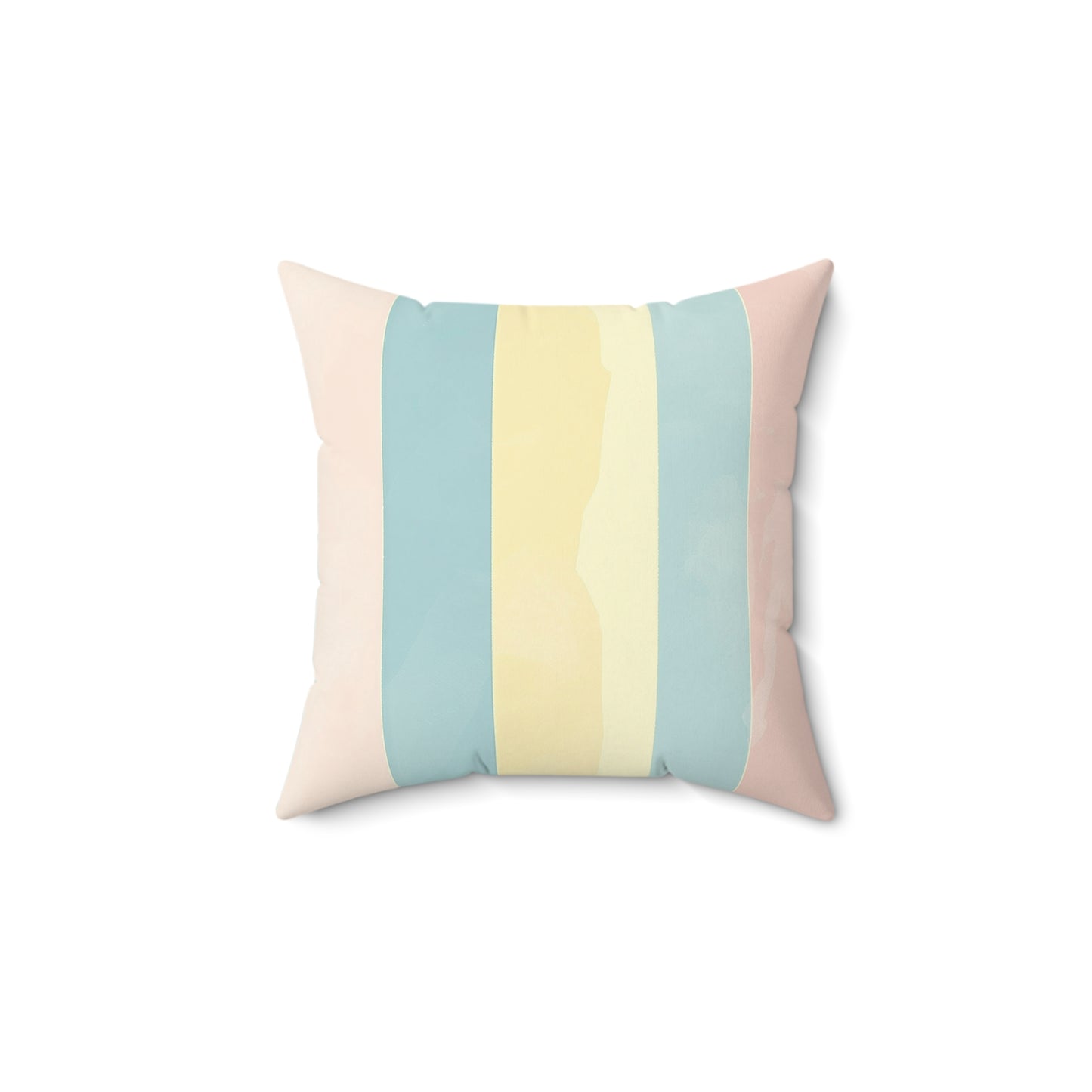 Modern Pastel Striped Throw Pillow – Chic Boho Accent Cushion
