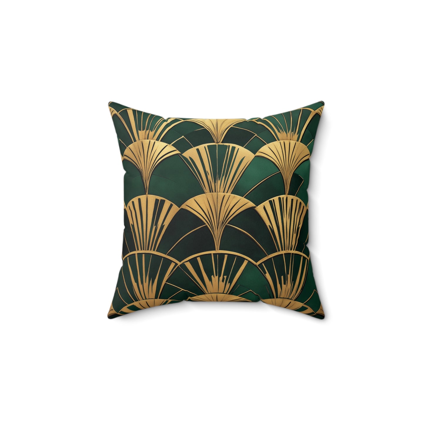 Art Deco Square Throw Pillow – Stylish Vintage-Inspired Accent Cushion